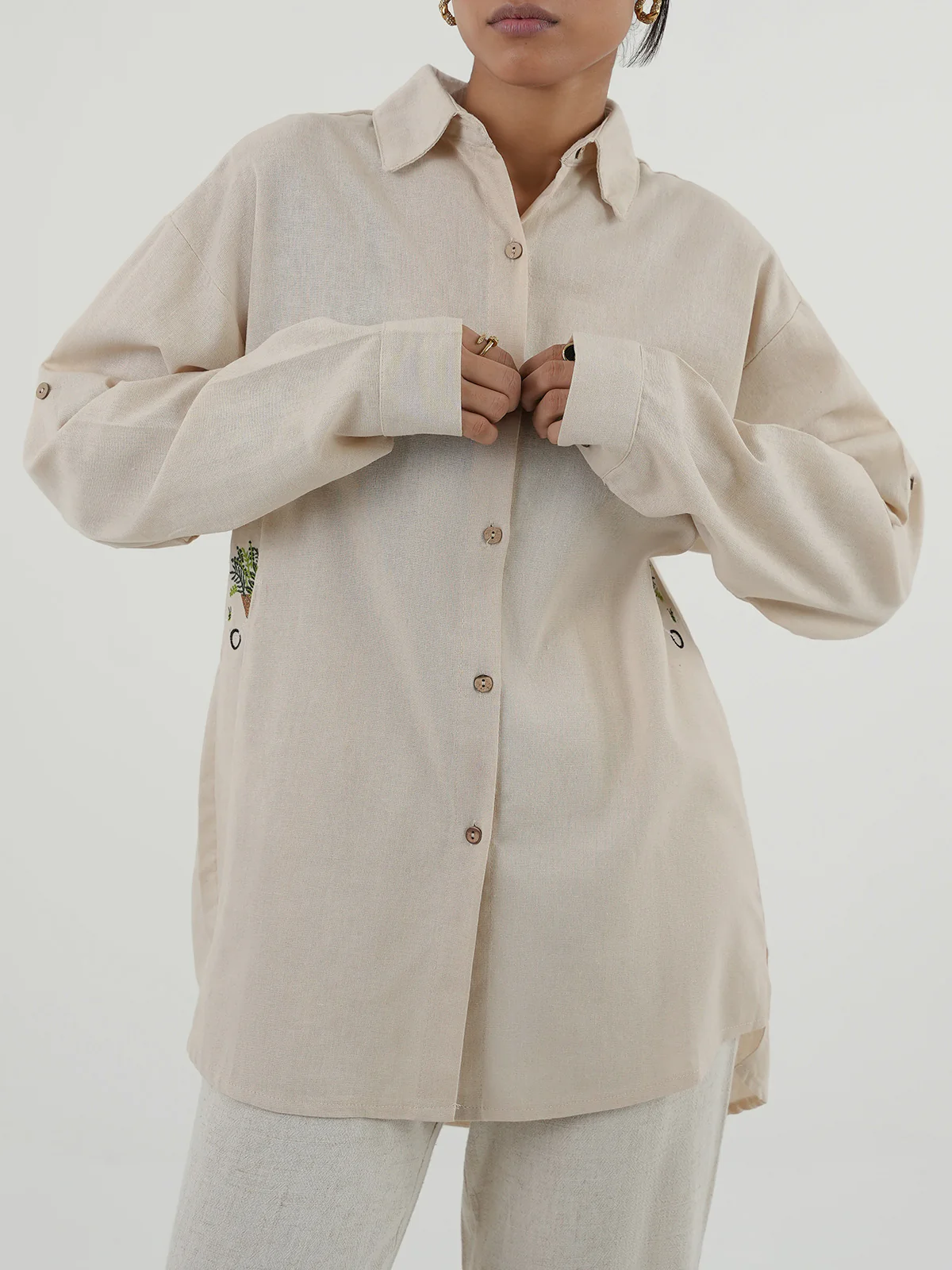 "ABEBA" Casual Regular Fit Top - Image 4