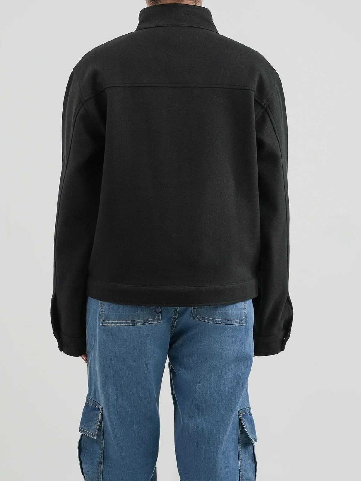 "ABEEKU" Soft Stylish Woolen Jacket - Image 6