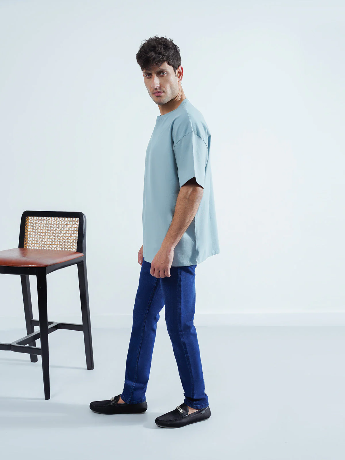 "AIRI" Casual Slim Fit Denim Jeans - Image 3