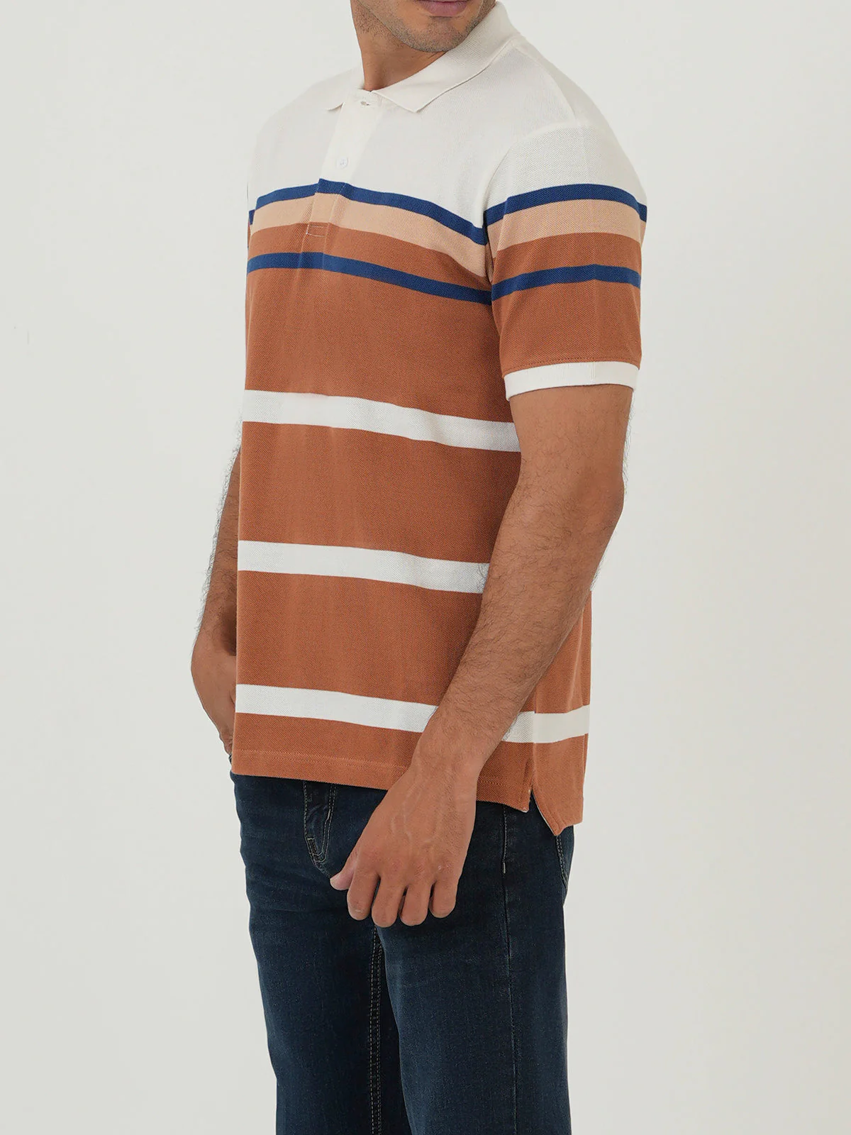 "AIVAR" Comfort Regular Fit Polo Shirt - Image 3