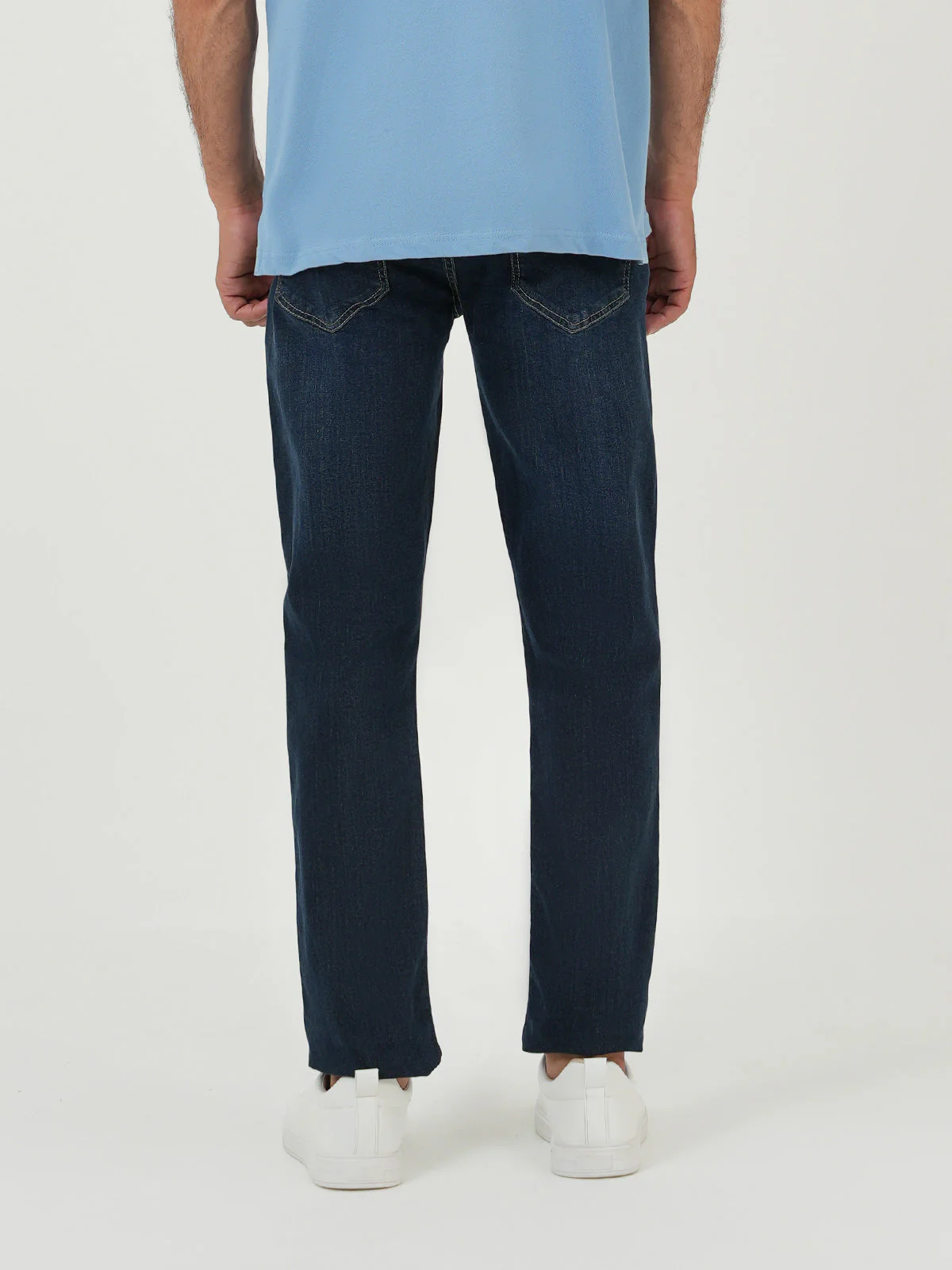 "AKIHIKO" Casual Straight-Fit Denim Jeans - Image 5