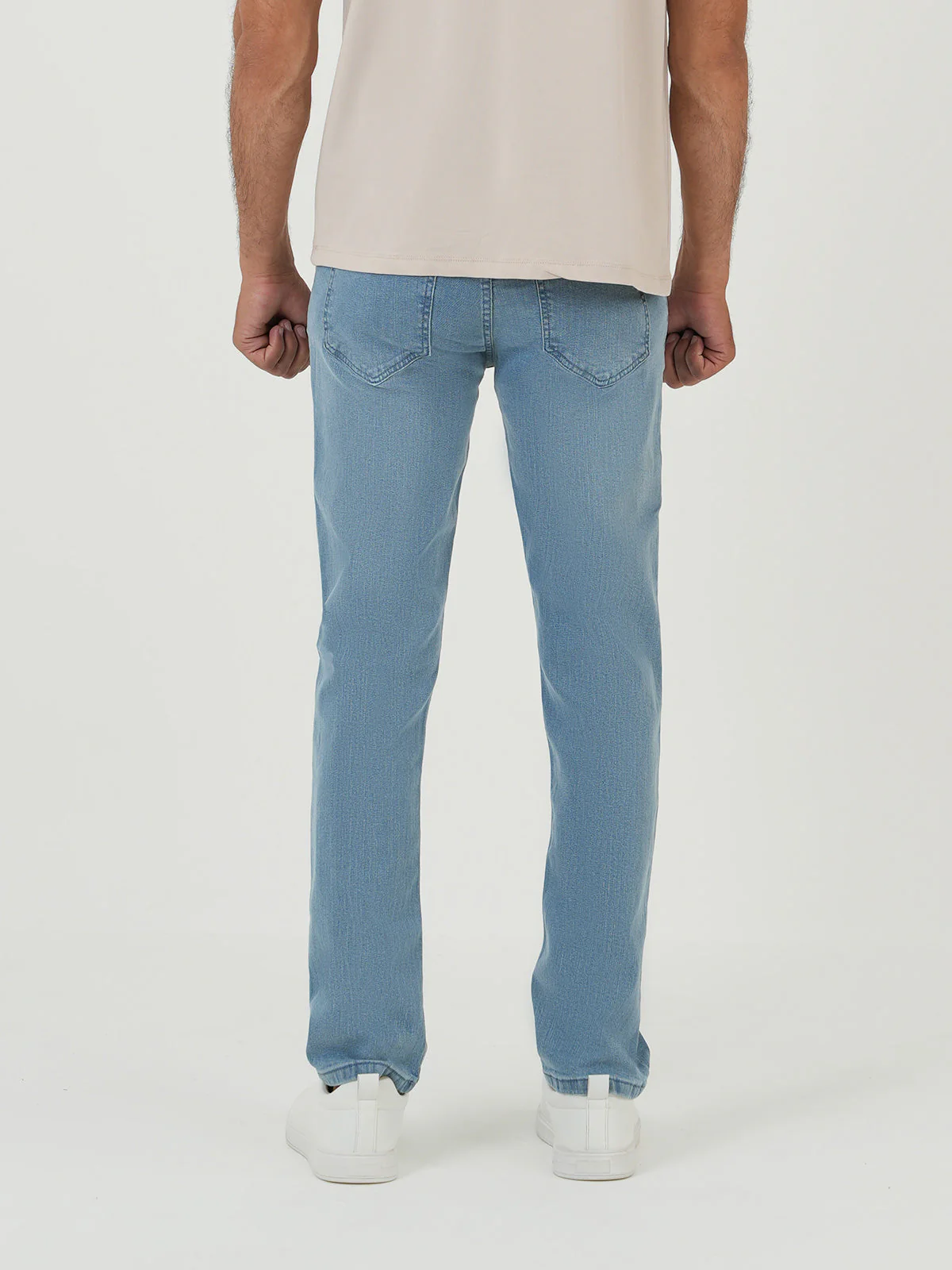 "AKIHIKO" Casual Straight-Fit Denim Jeans - Image 4