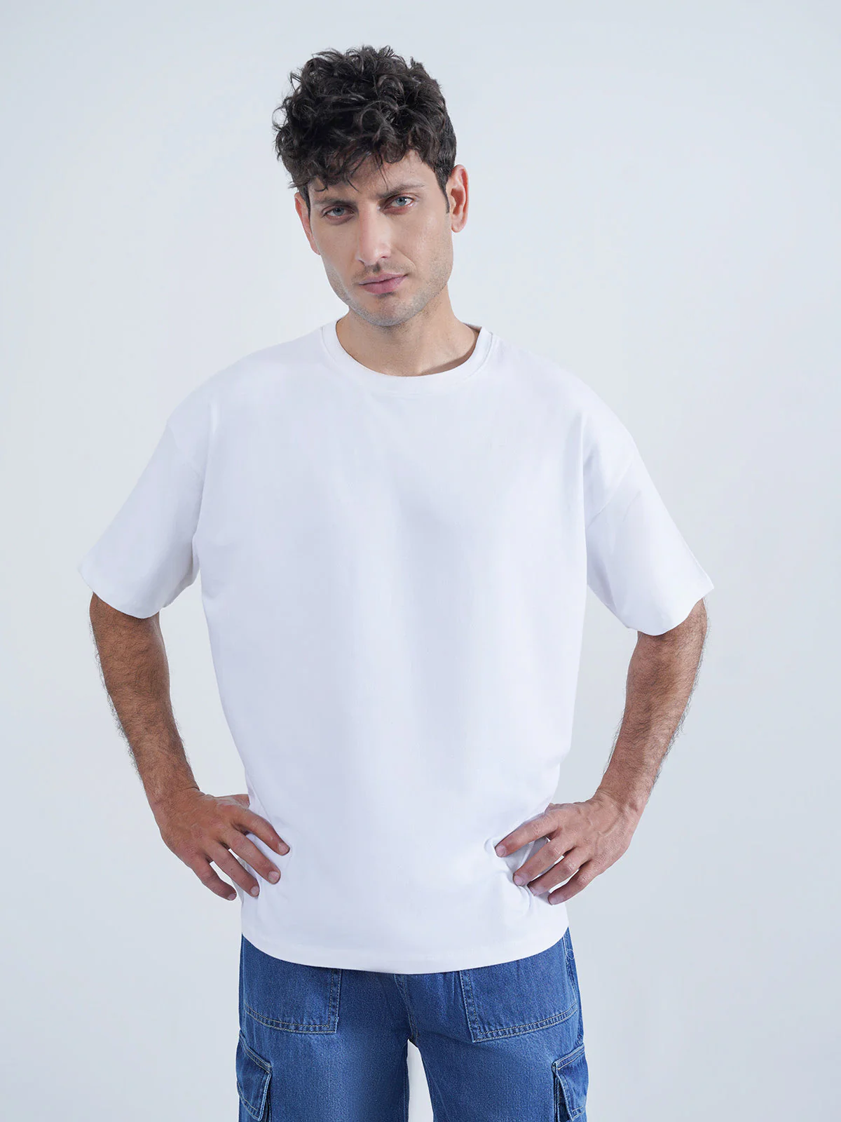 "ALAINA" Comfort Drop Shoulder T-Shirt - Image 2