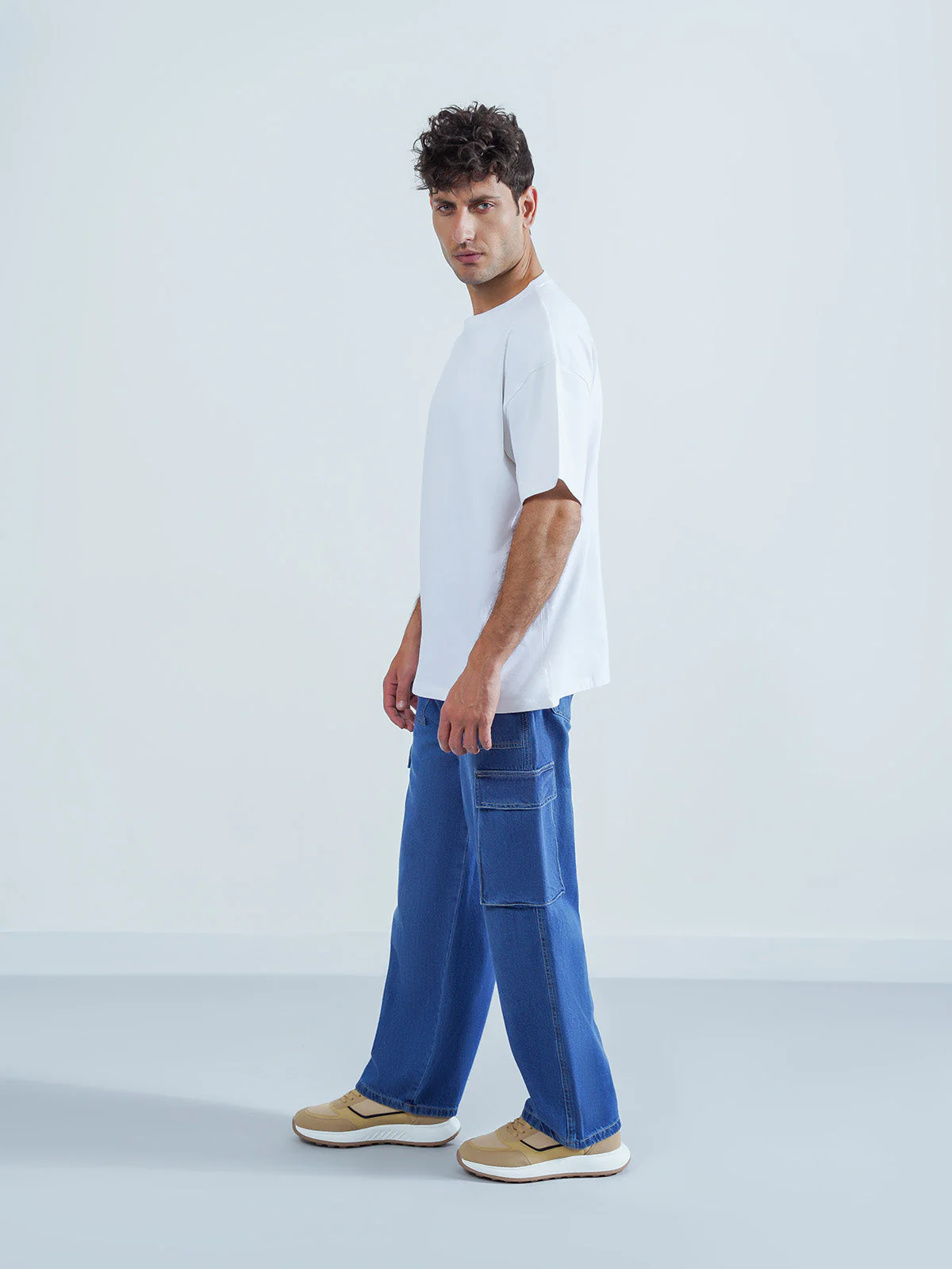 "ALAINA" Comfort Drop Shoulder T-Shirt - Image 3