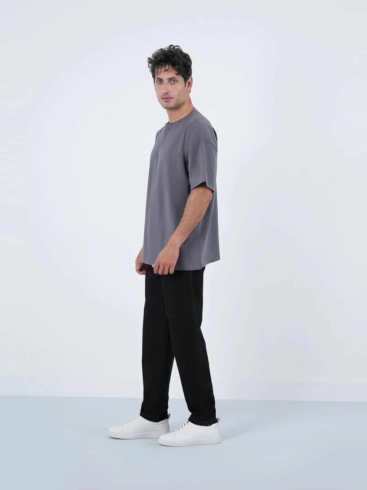 "ALAINA" Comfort Drop Shoulder T-Shirt - Image 3