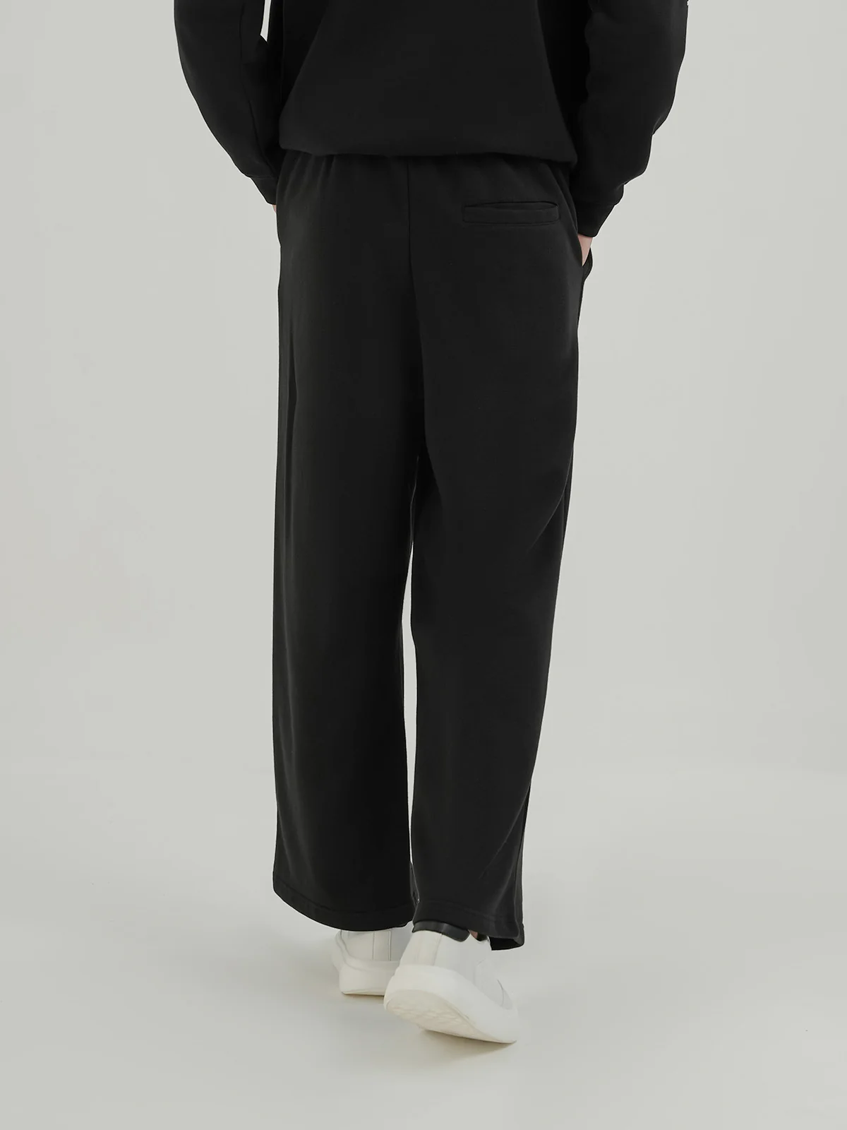 "ALDANA" Basic Regular Fit Fleece Trousers - Image 4