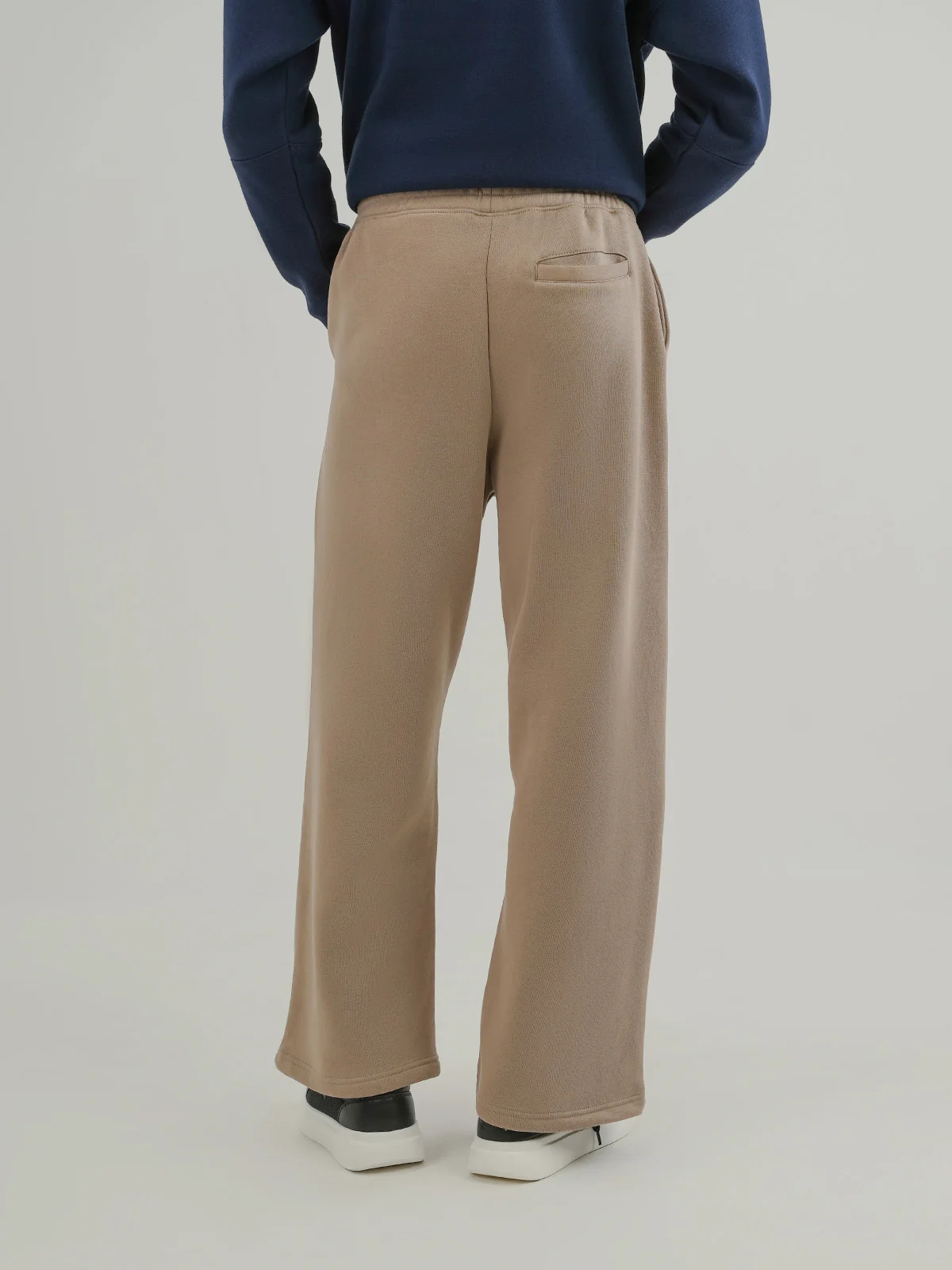 "ALDANA" Basic Regular Fit Fleece Trousers - Image 4