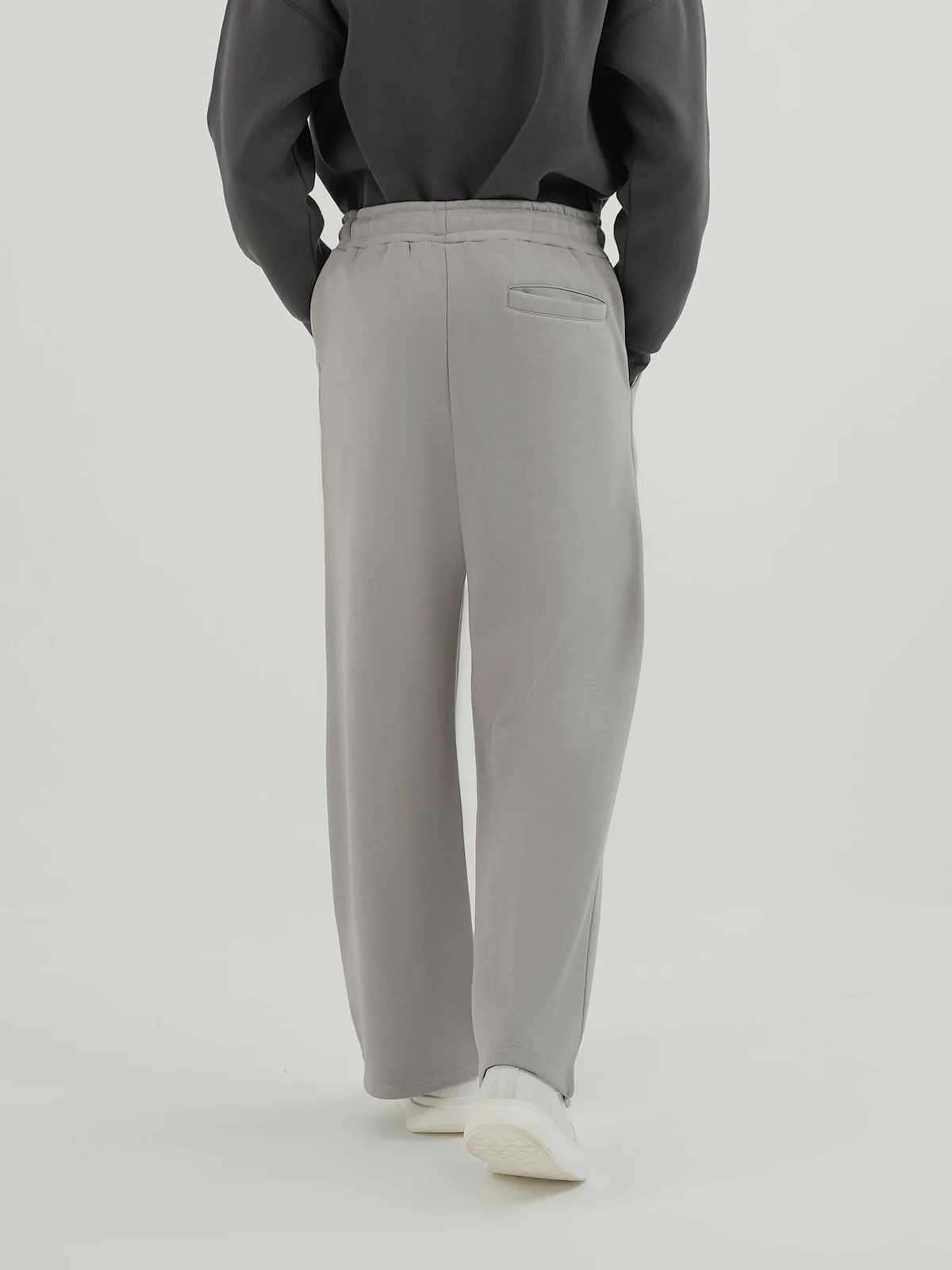 "ALDANA" Basic Regular Fit Fleece Trousers - Image 4