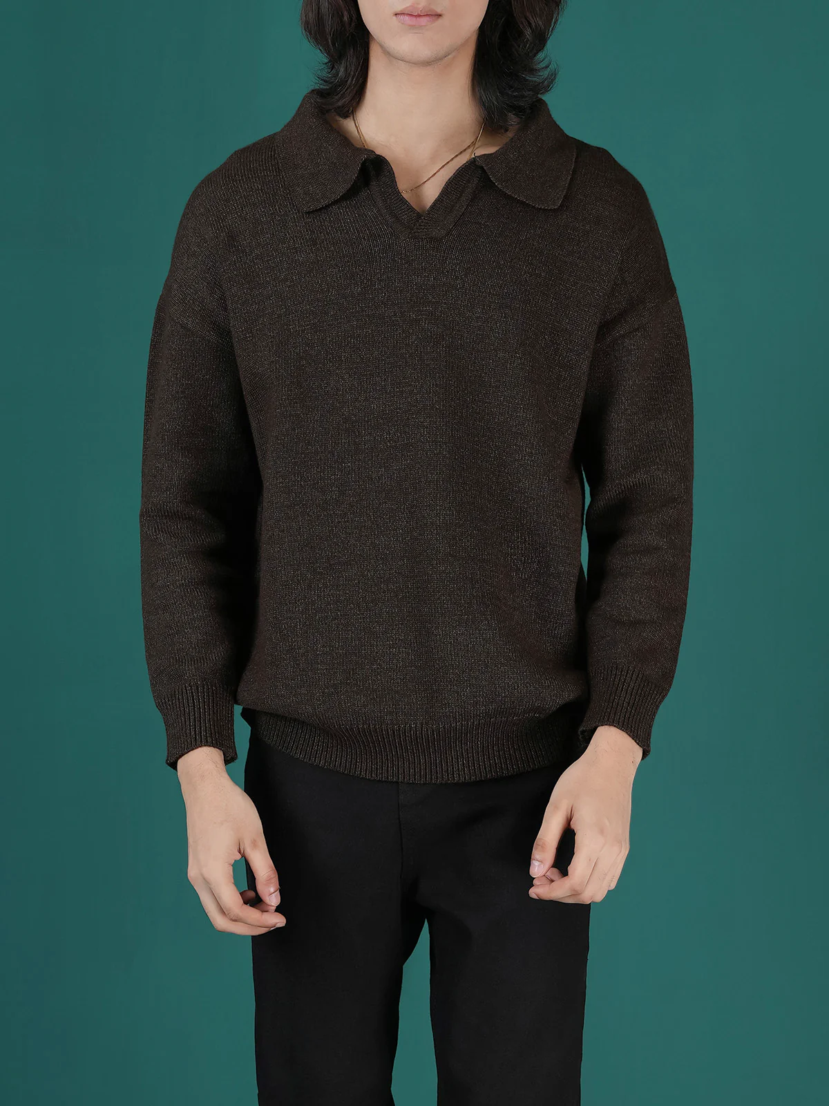 "ALFRED" Basic Regular Fit Sweaters