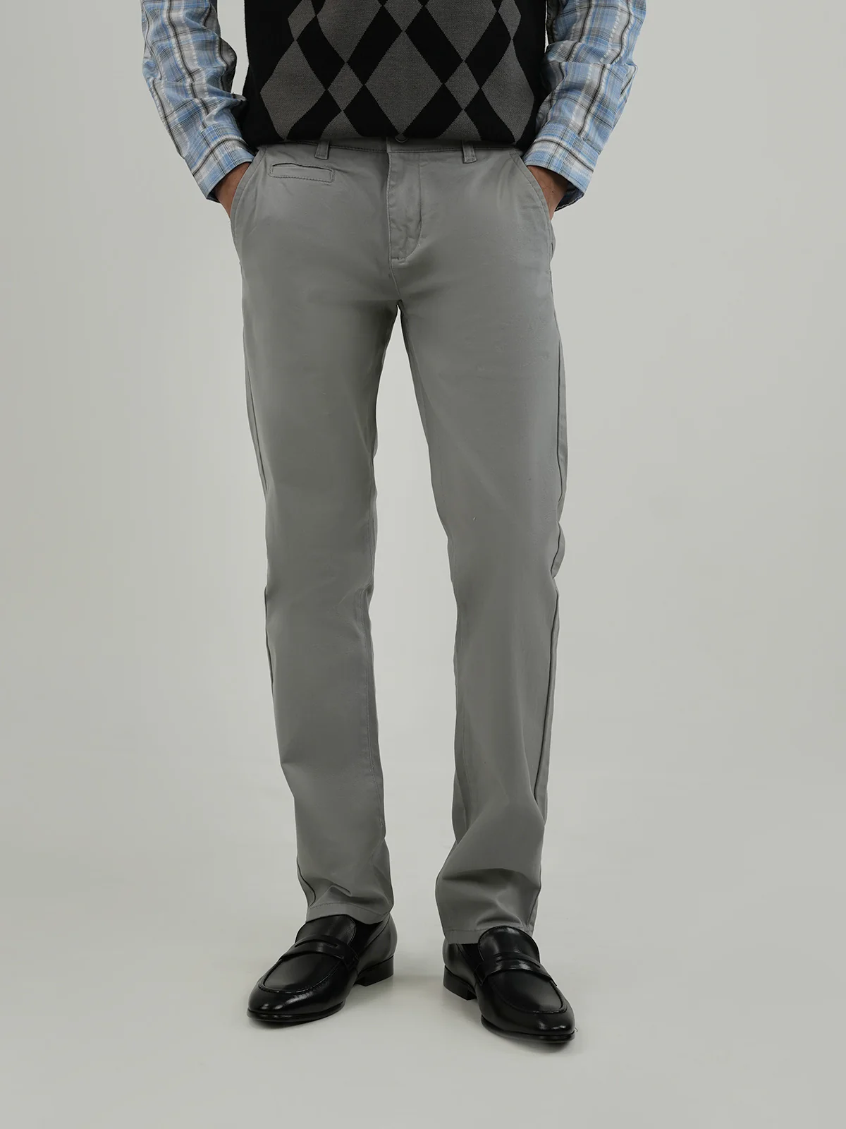 "ANATOLE" Casual Slim Fit Twill Chino