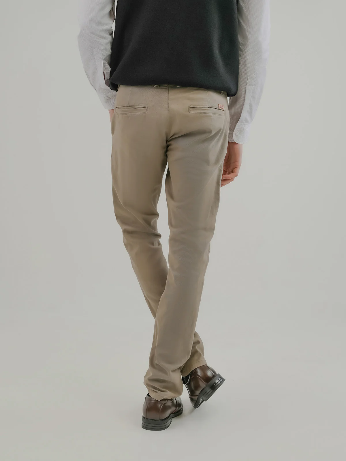 "ANATOLE" Casual Slim Fit Twill Chino - Image 4