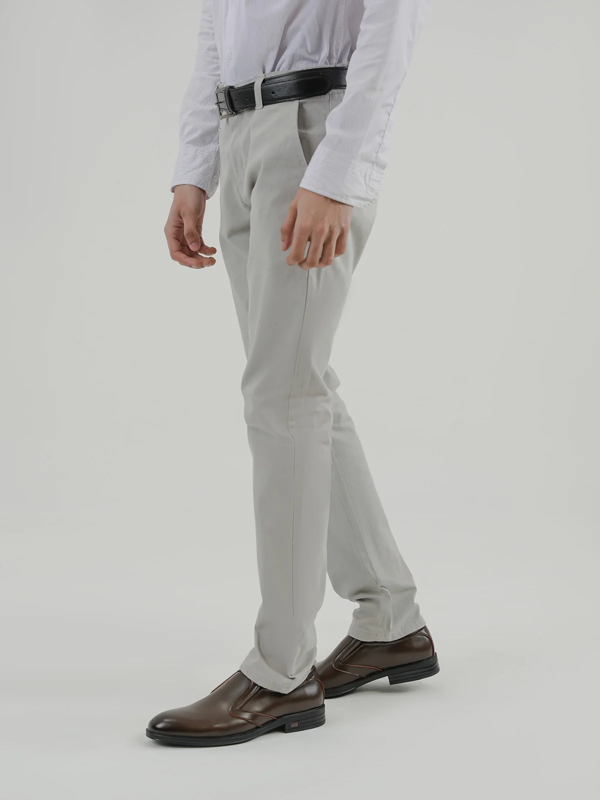 "ANATOLE" Casual Slim Fit Twill Chino - Image 2