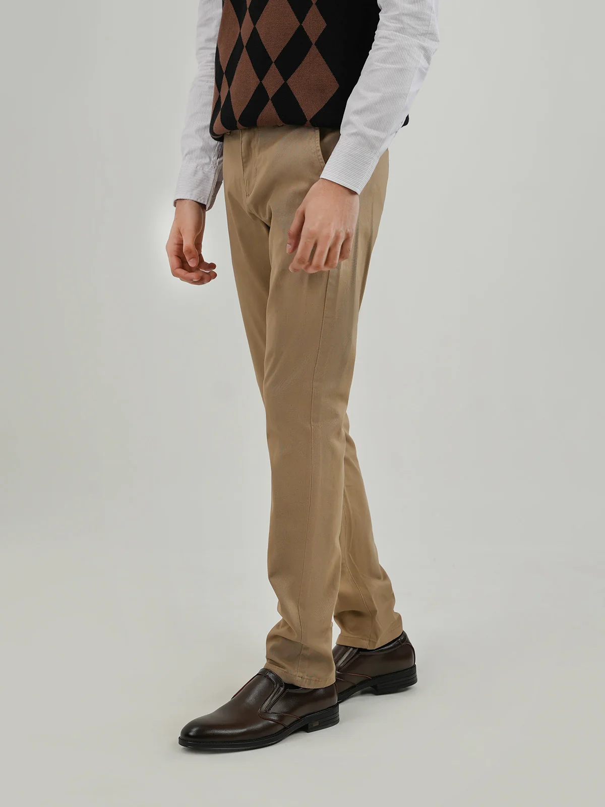 "ANATOLE" Casual Slim Fit Twill Chino - Image 2