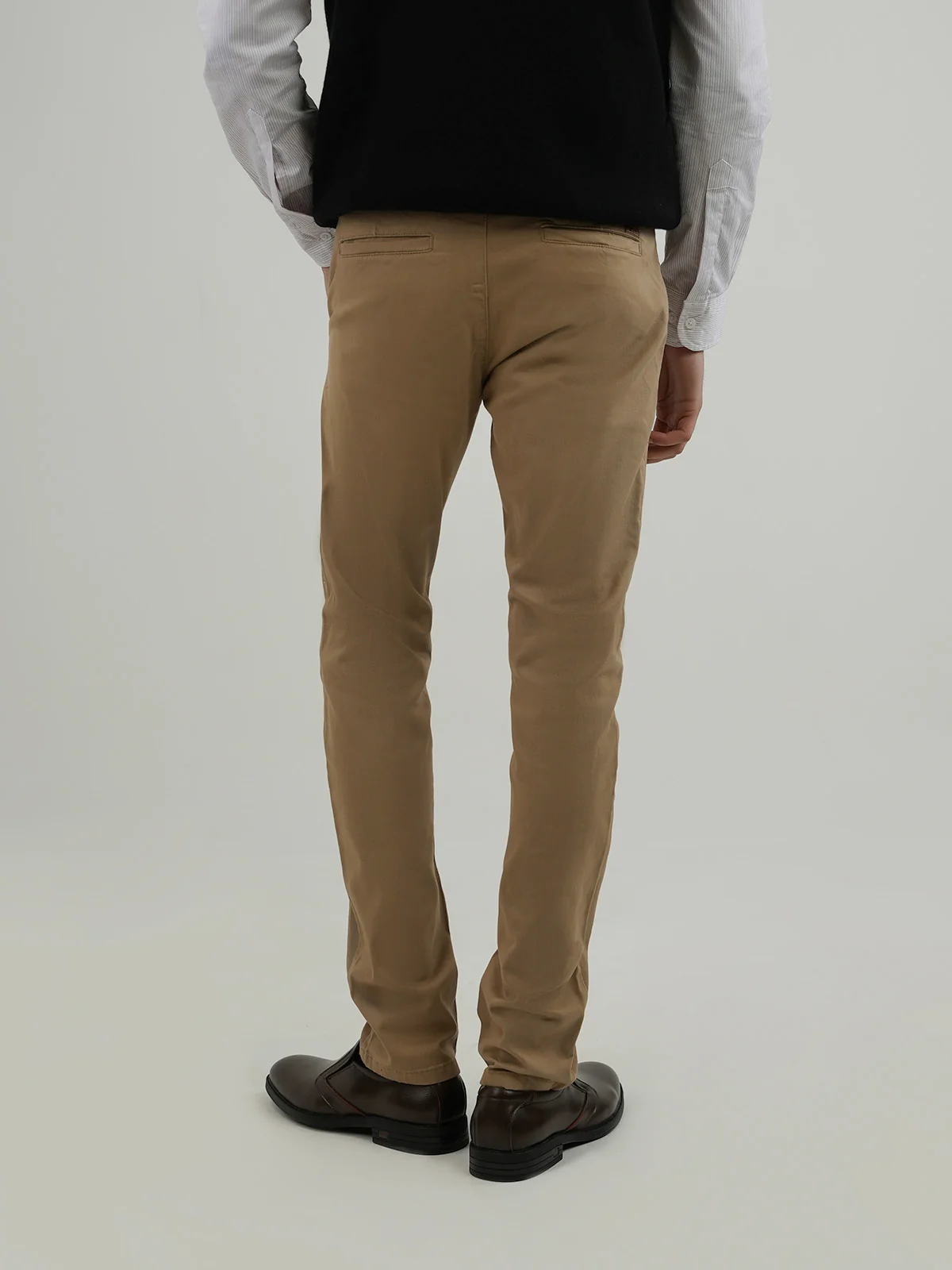 "ANATOLE" Casual Slim Fit Twill Chino - Image 4