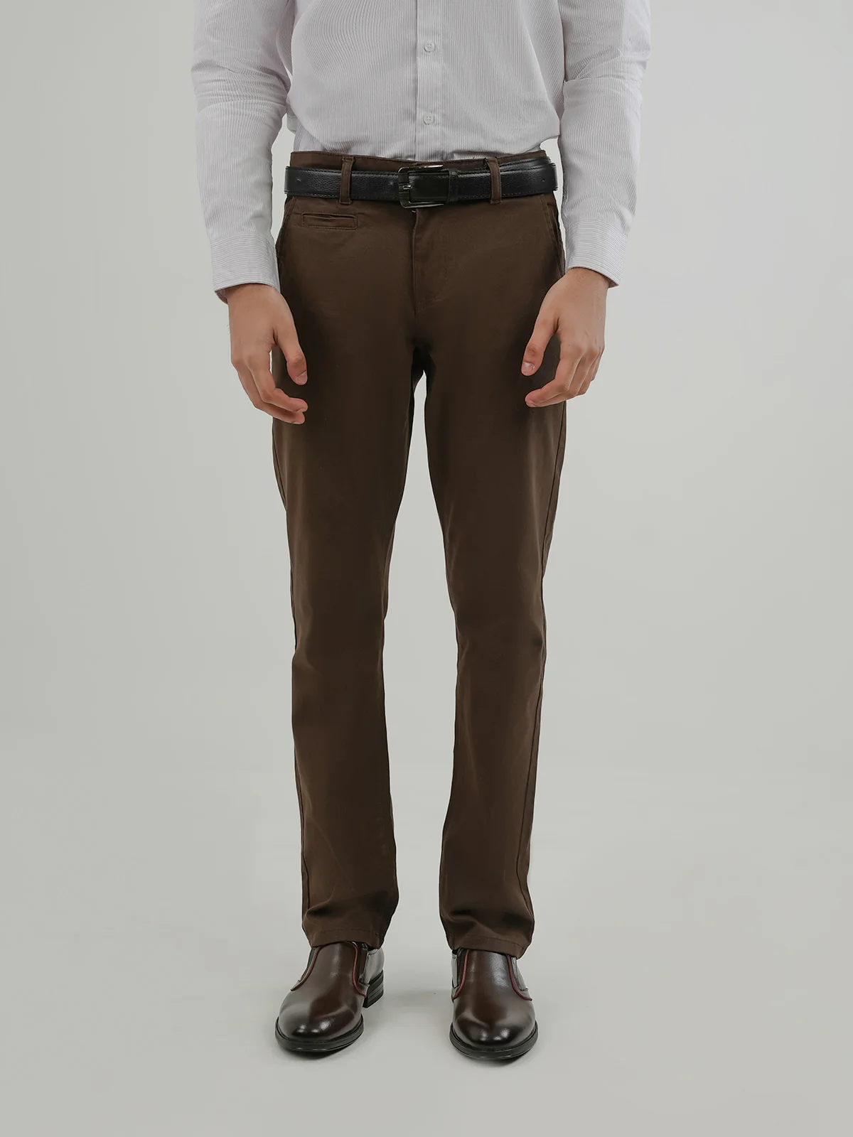 "ANATOLE" Casual Slim Fit Twill Chino