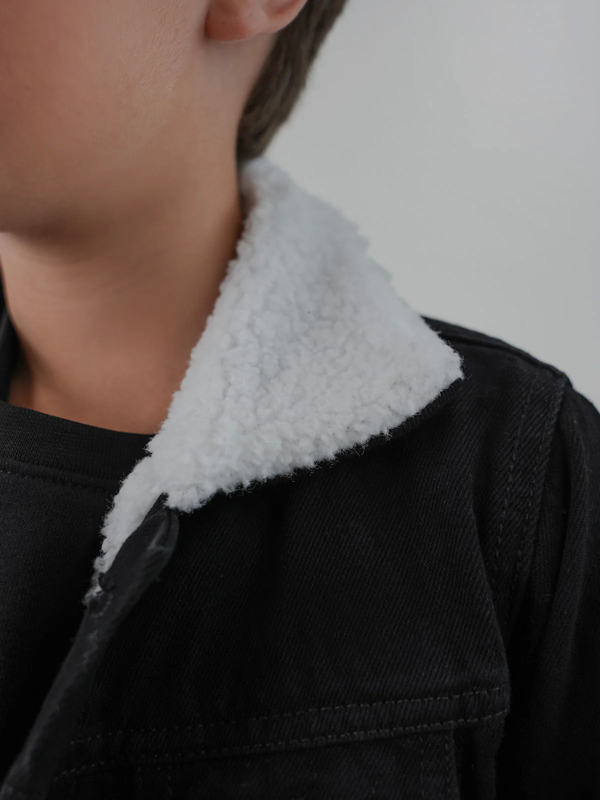 "ANSELM" Trendy Regular Denim Jacket - Image 4
