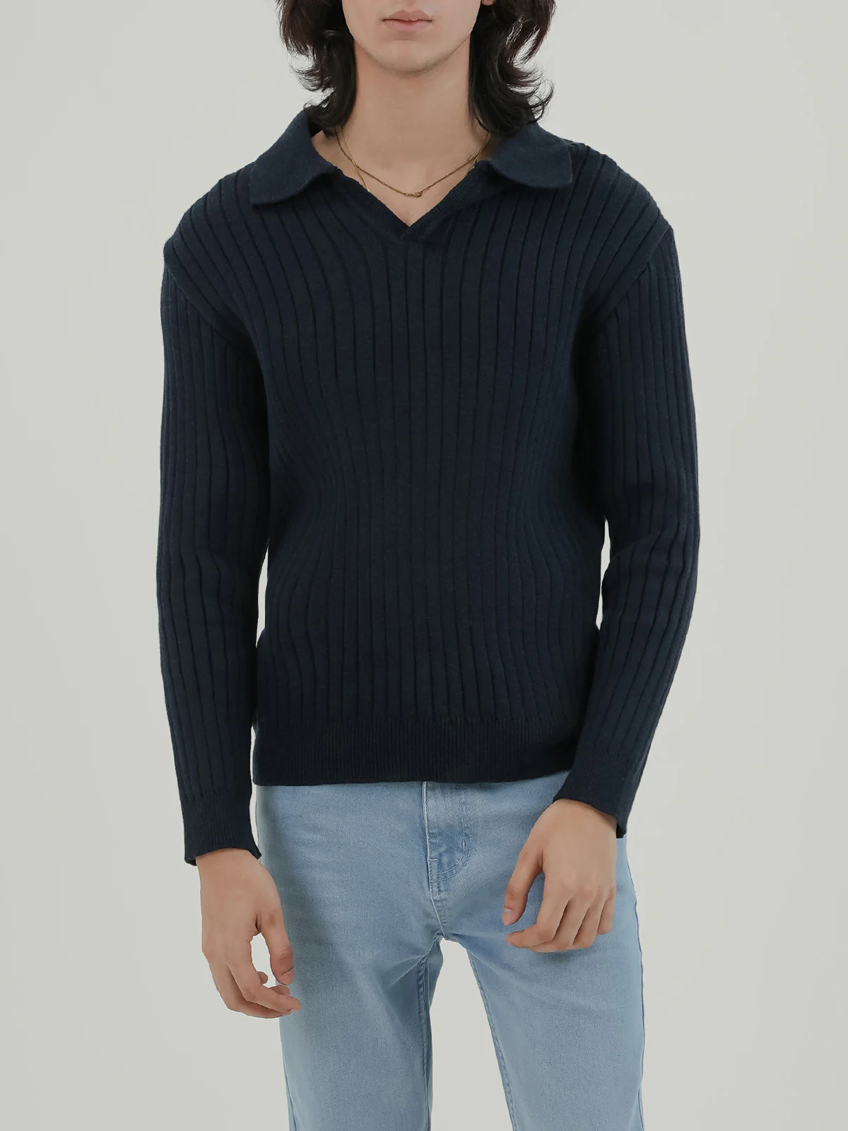 "ANSLEY" Regular Fit Textured Sweater