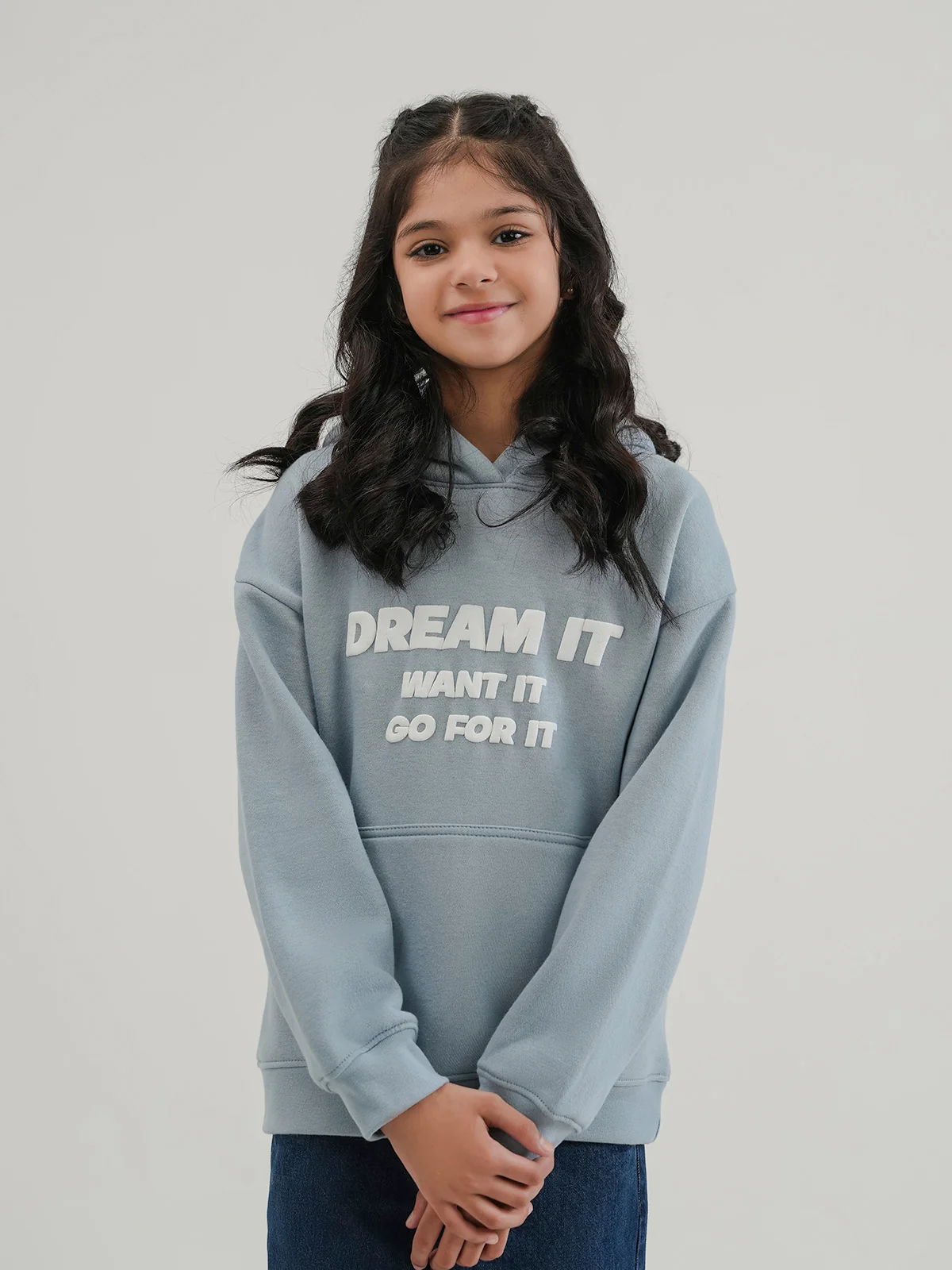 "ARTOIS" Drop Shoulder Fleece Hoodie - Image 3