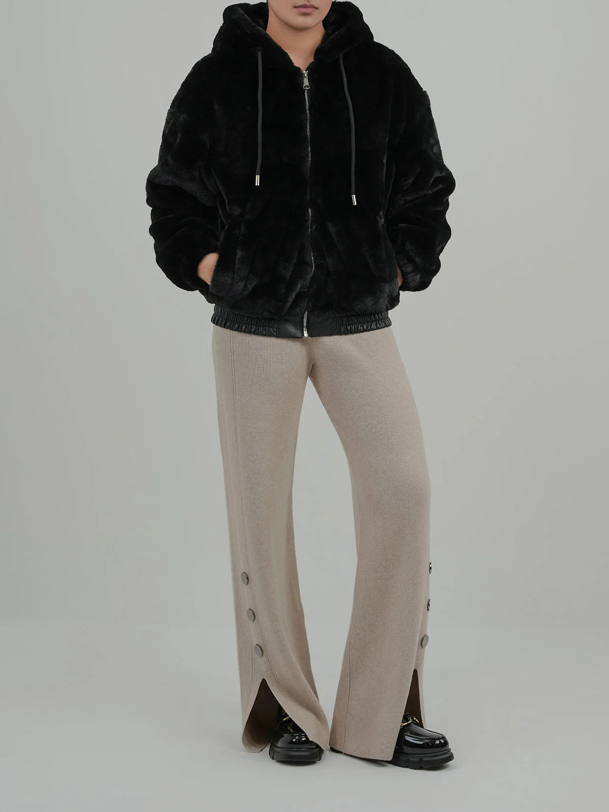 "ARTURO" Cozy Basic Regular Fit Hoodies - Image 2
