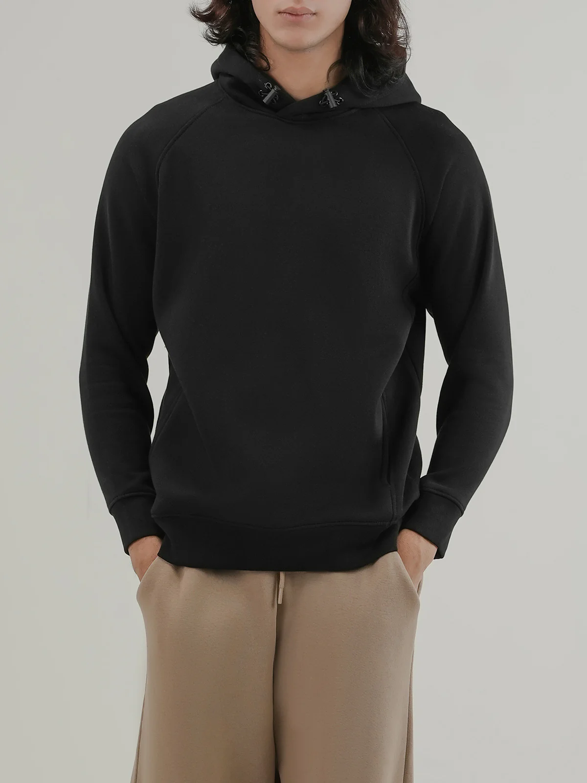 "ASHDON" Comfort Basic Fleece Hoodie