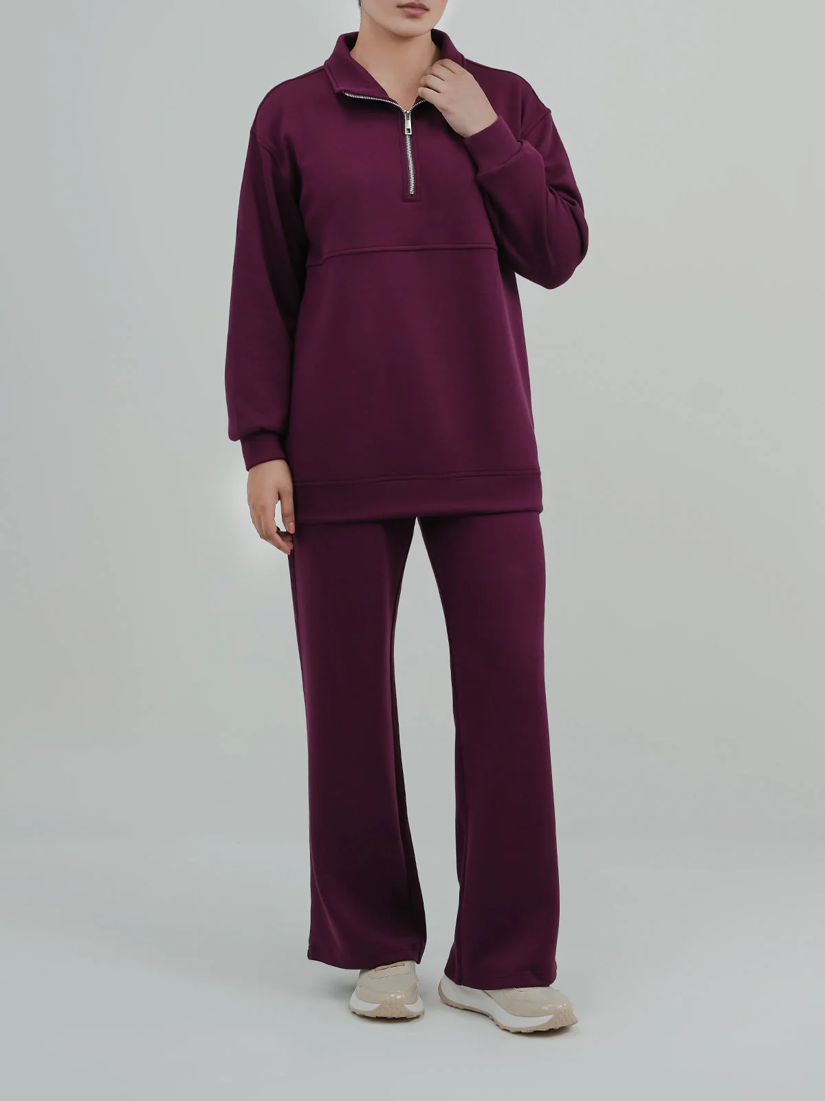 "AURELIA" Comfort With Regular Fit Fleece Co-Ord Set