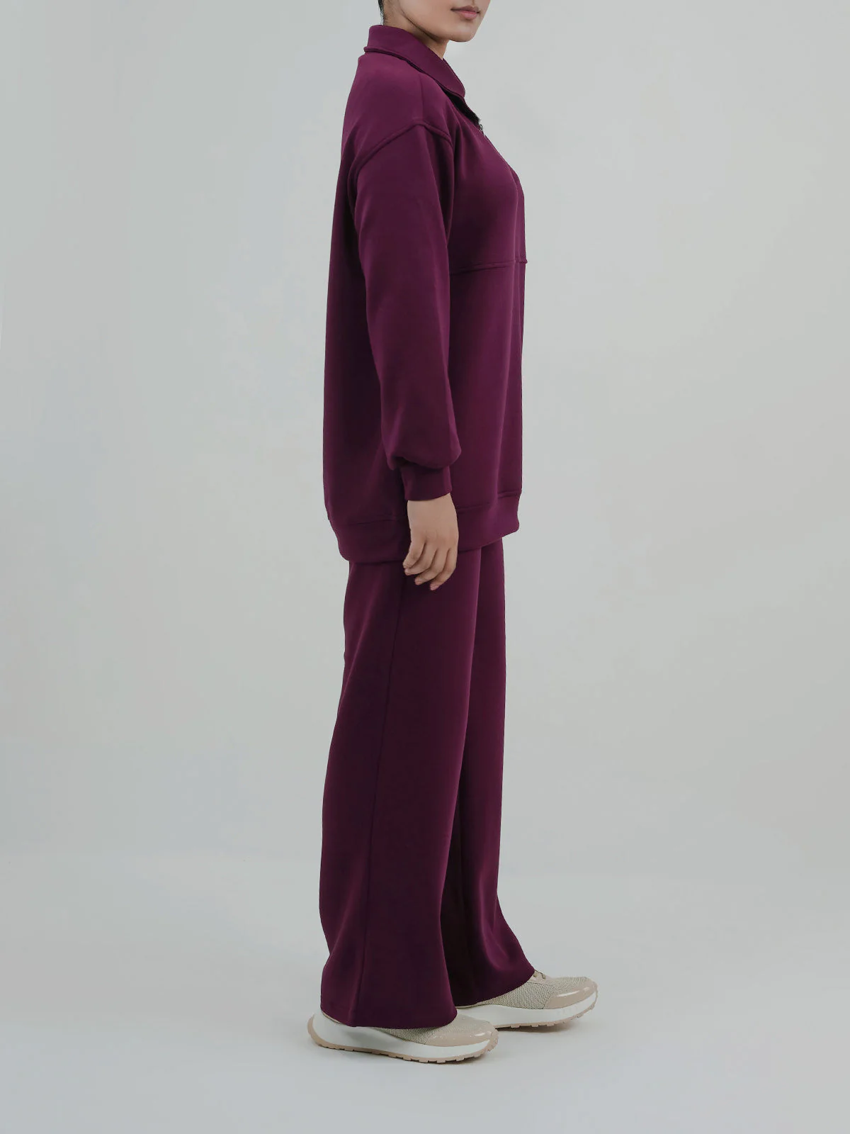 "AURELIA" Comfort With Regular Fit Fleece Co-Ord Set - Image 2