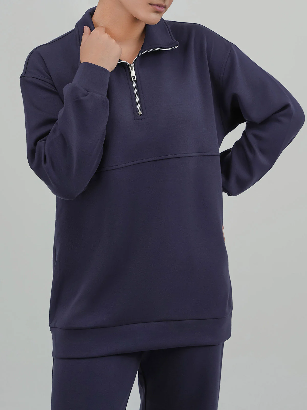 "AURELIA" Comfort With Regular Fit Fleece Co-Ord Set - Image 3