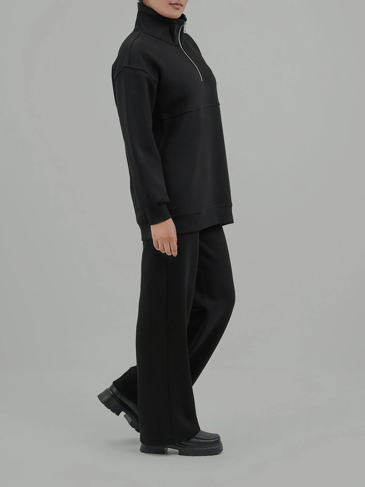 "AURELIA" Comfort With Regular Fit Fleece Co-Ord Set - Image 3