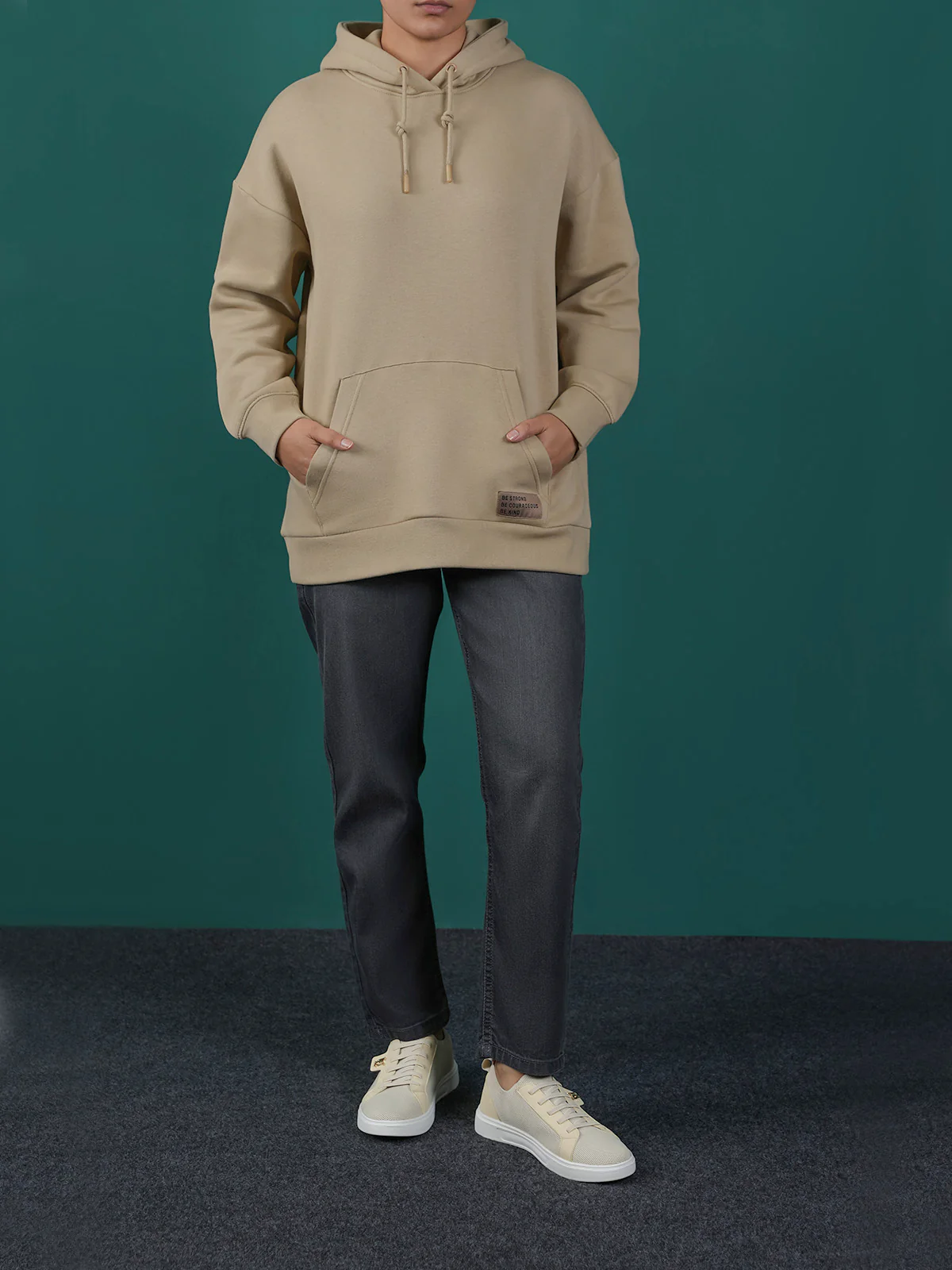 "AYMERIC" Cozy Graphic Fleece Hoodie - Image 2