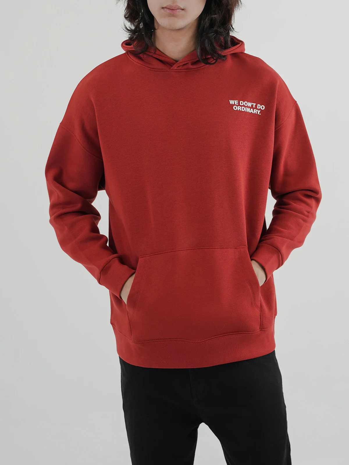 "BAYLOR" Drop Shoulder Fleece Hoodie - Image 4