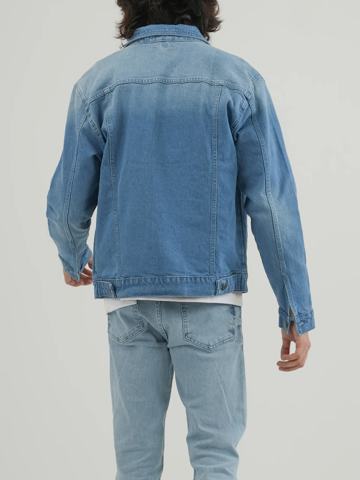 "BLOEM" Basic Regular Fit Denim Jacket - Image 6
