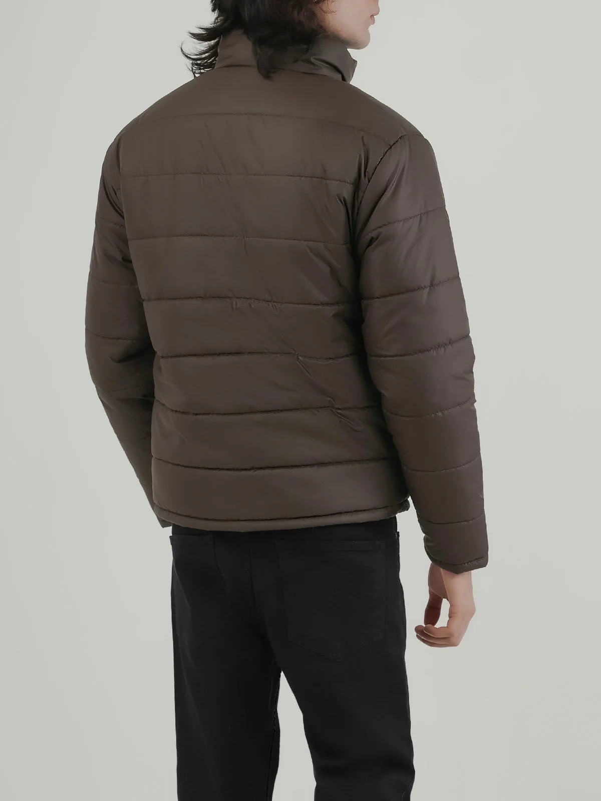 "BLYTHE" Regular Fit Polyester Bubble Jacket - Image 6