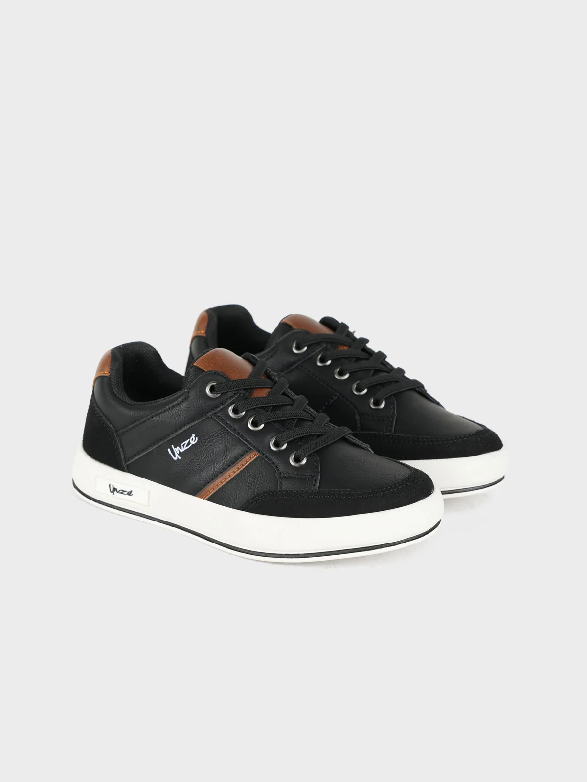 Boys "HADLEE" Comfy Lace Up Trainers - Image 2