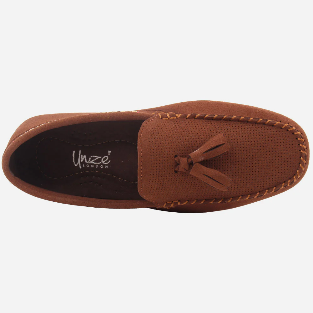 Boys "MASON" Soft Suede Moccasins - Image 4