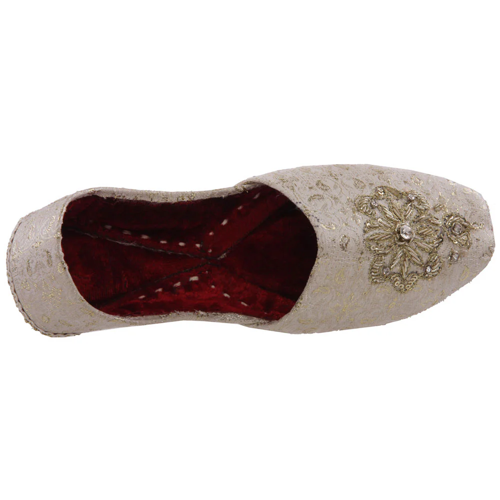 Boys ‘Ronic’ Leather Indian Khussa Shoes - Image 4