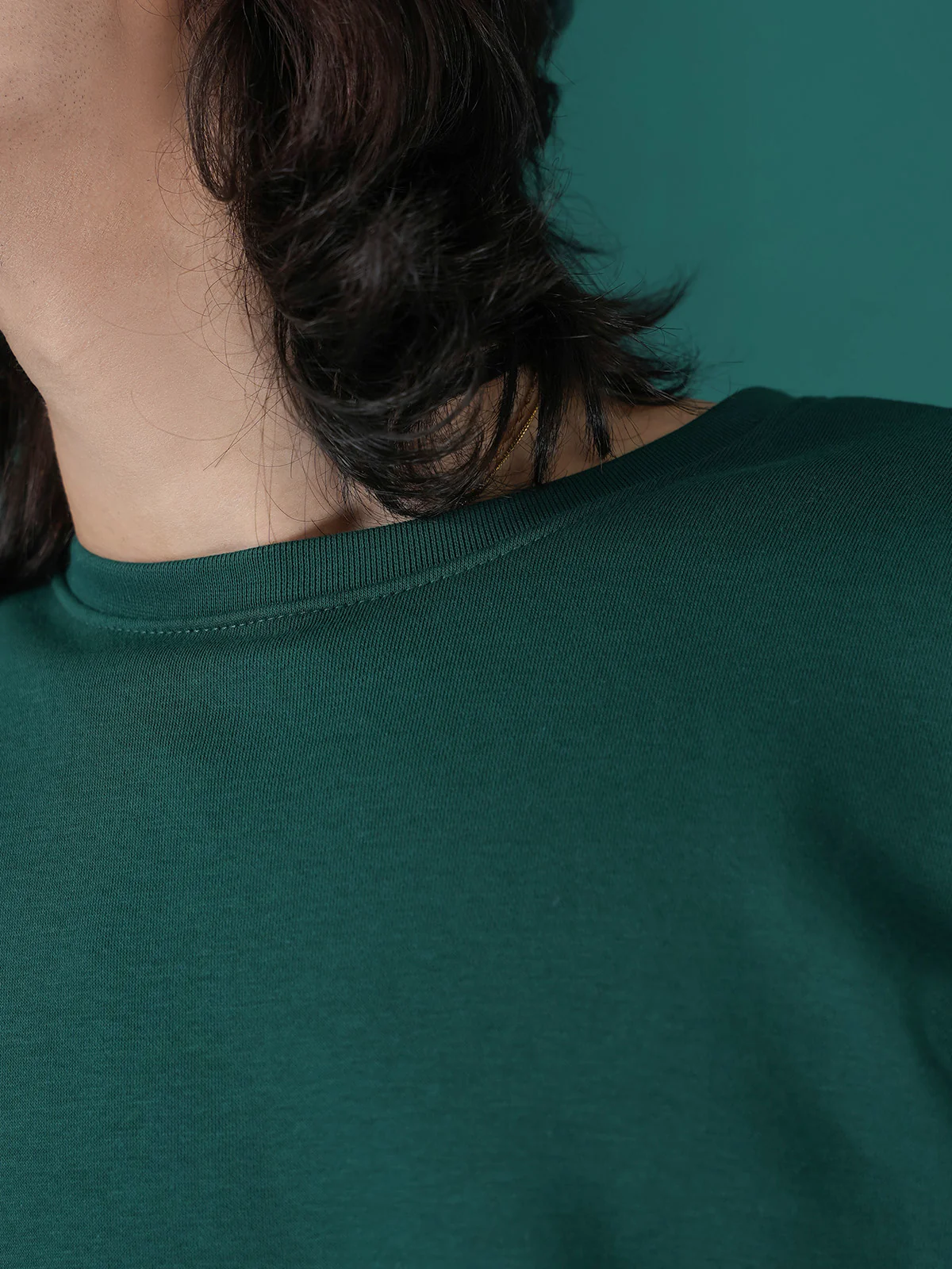 "BROOKE" Basic Style Fleece Sweatshirt - Image 5