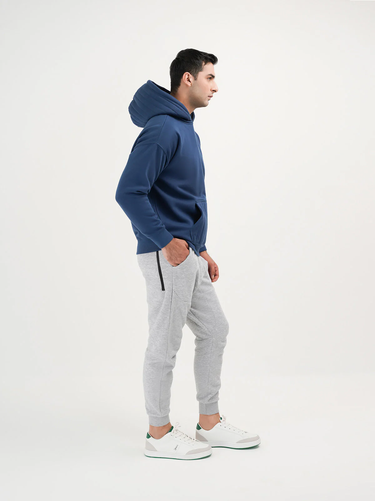 "CALLISTO" Casual Fleece Pullover Hoodie - Image 3