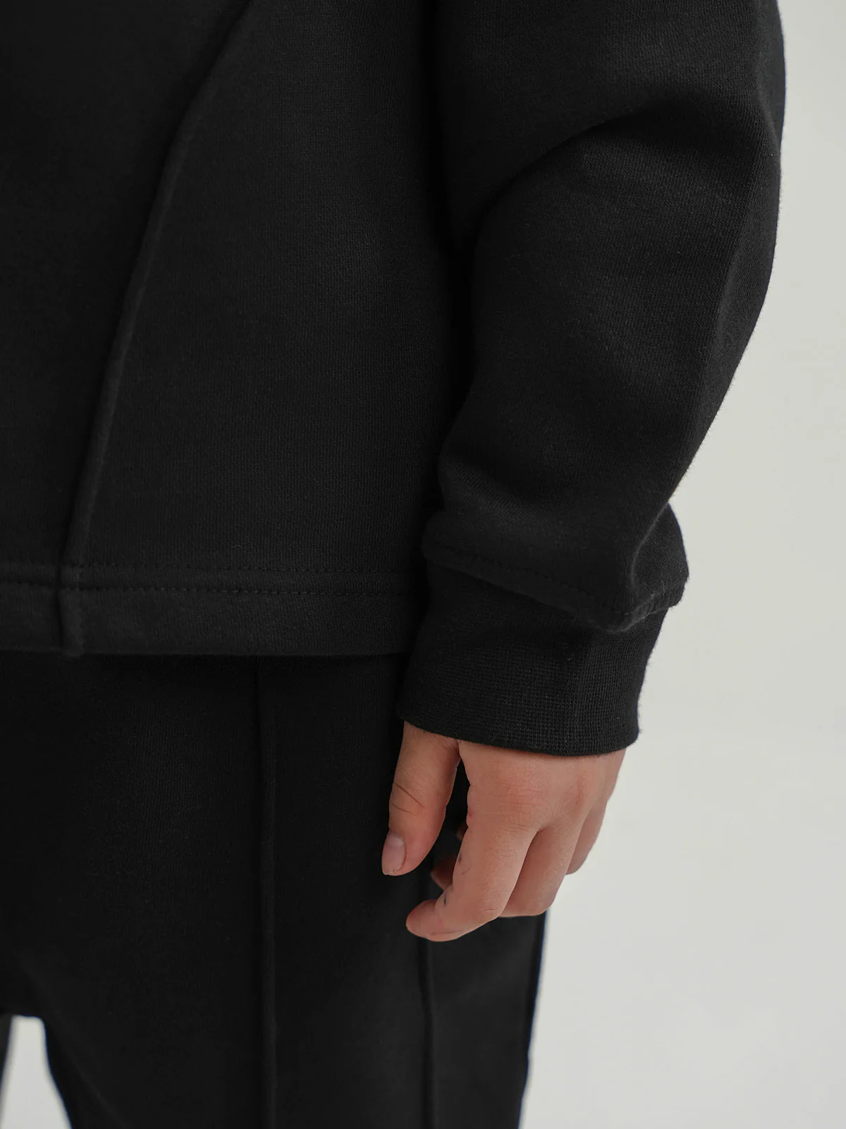 "CALYPOS" Cozy Basic Fleece Tracksuit - Image 4