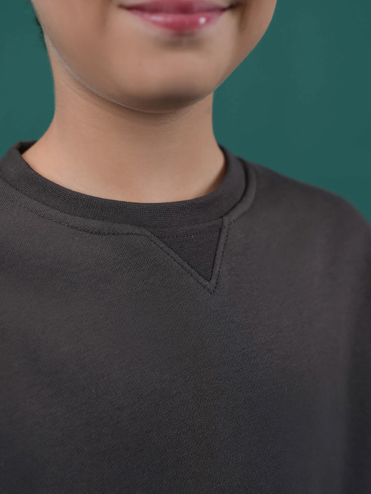 "CALYPOS" Cozy Basic Fleece Tracksuit - Image 3