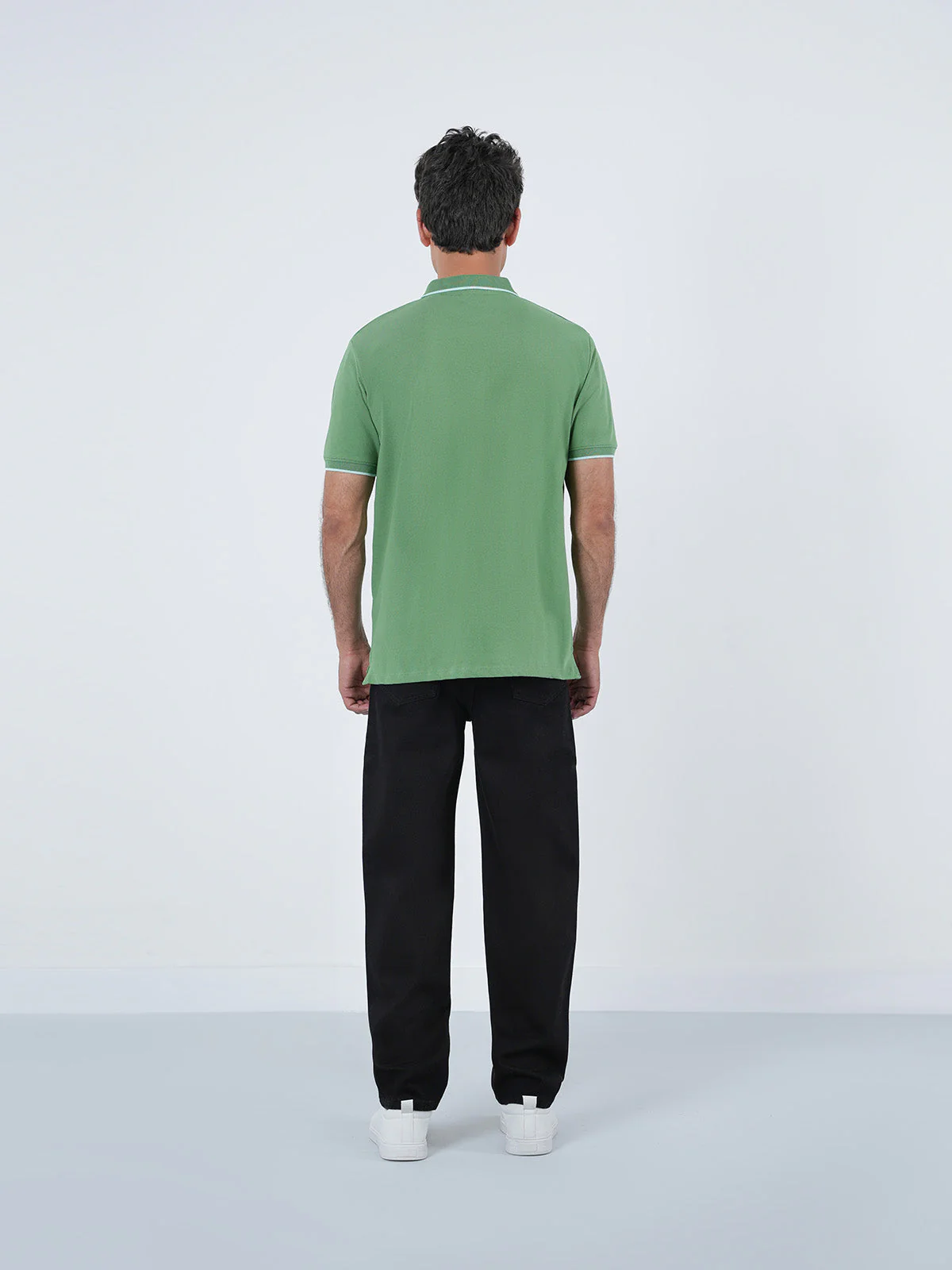"CARILLO" Elegant Regular Polo Shirt - Image 4