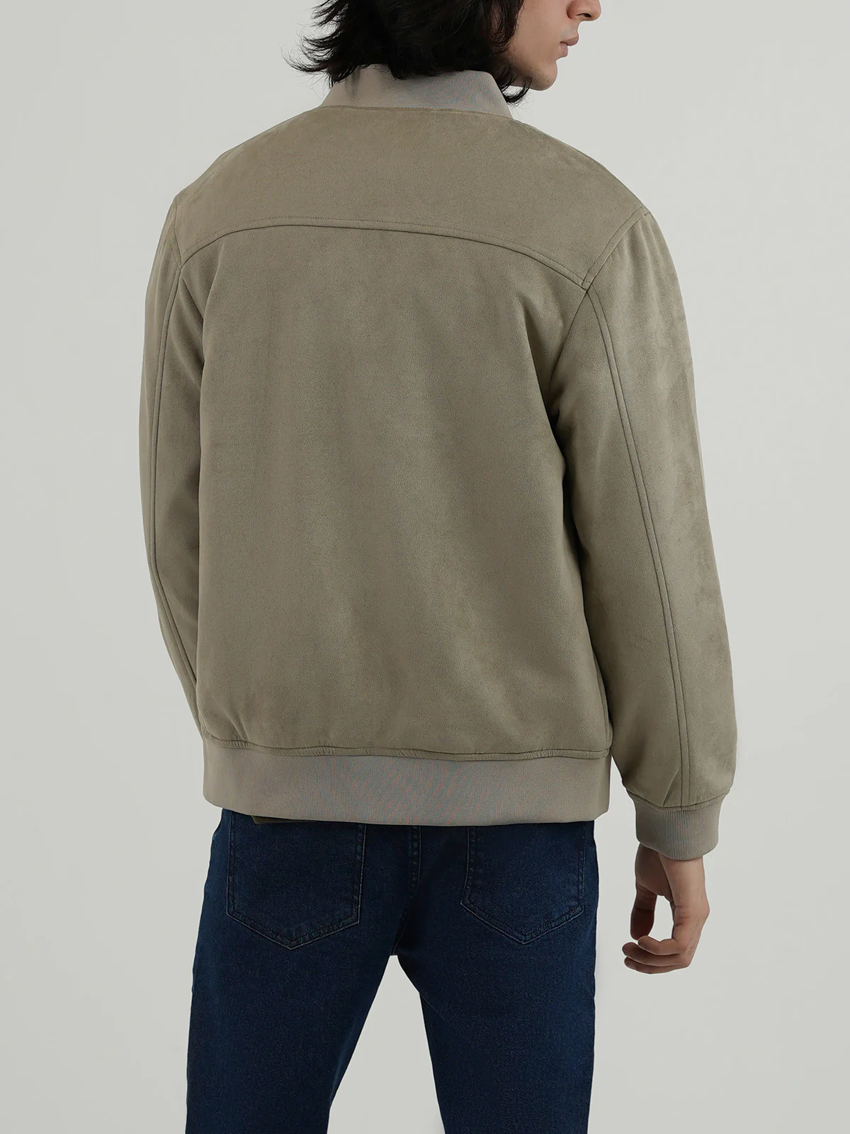 "CASTON" Perfect Regular Fit Suede Jacket - Image 5