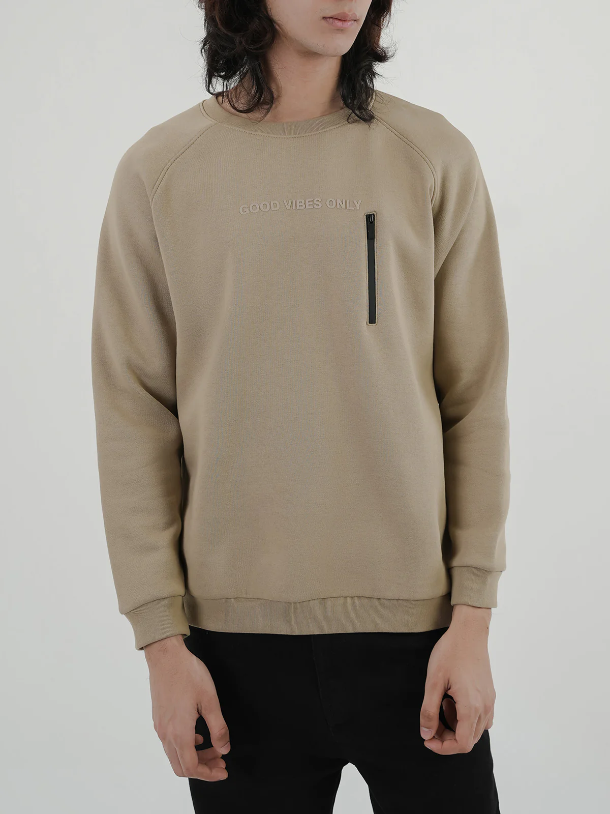 "CATLIN" Cozy Graphic Fleece Sweatshirt - Image 4