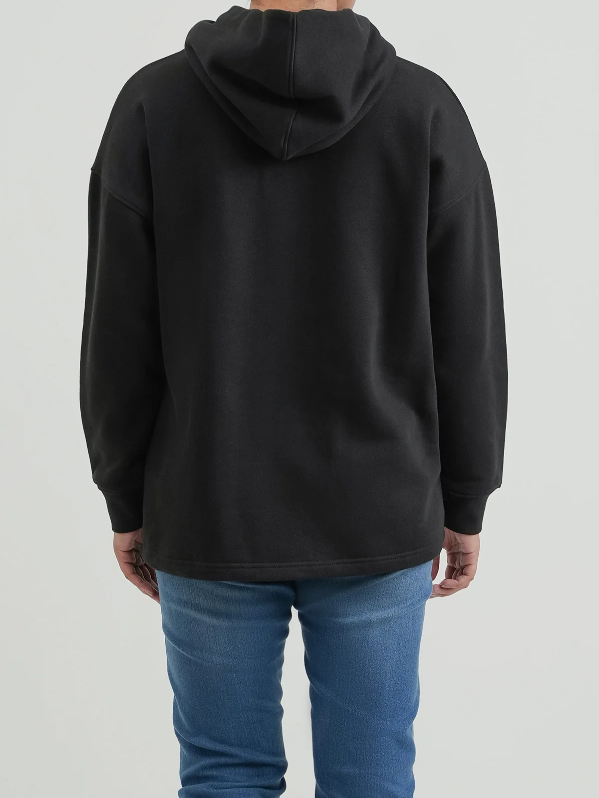 "CHEREE" Classic Textured Fleece Hoodie - Image 6