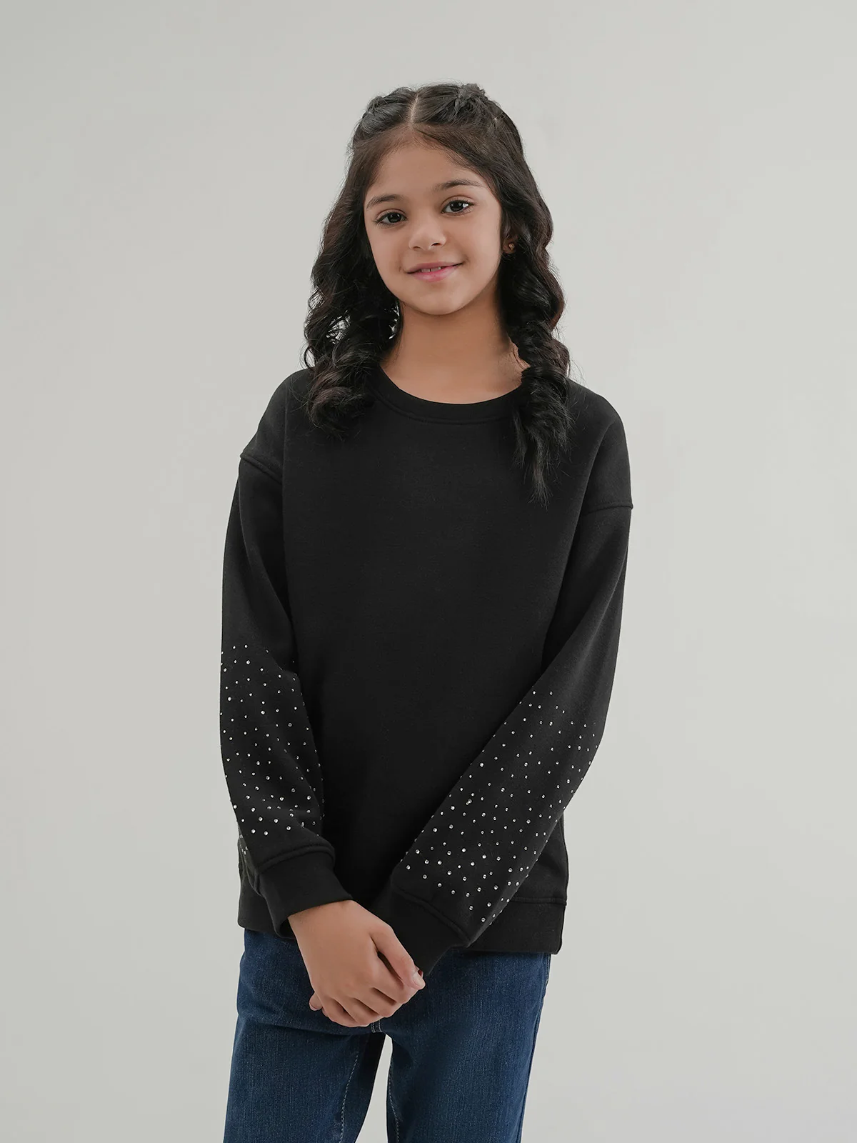 "CYPRIEN" Warm Graphic Fleece Sweatshirt - Image 3