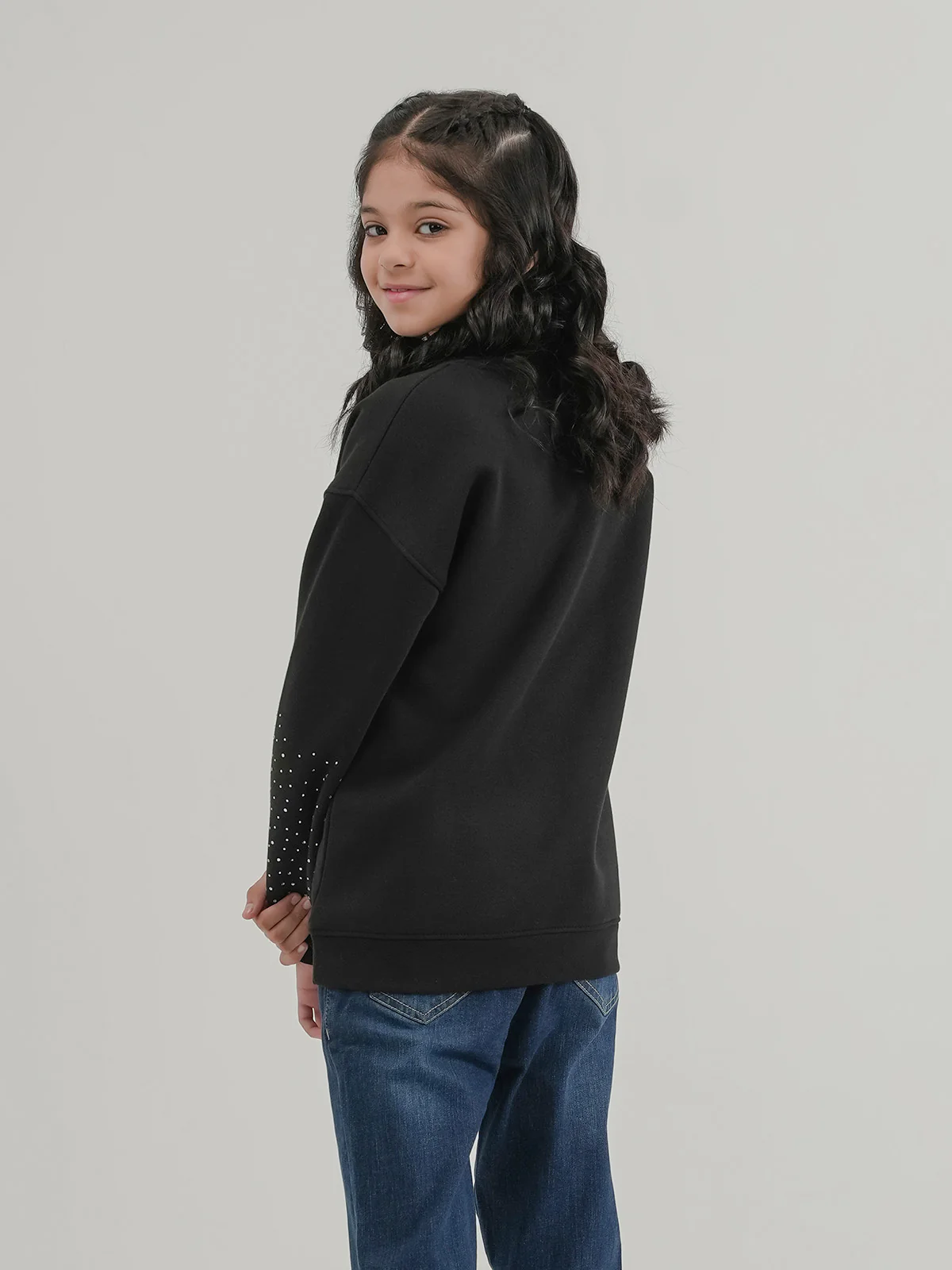 "CYPRIEN" Warm Graphic Fleece Sweatshirt - Image 6