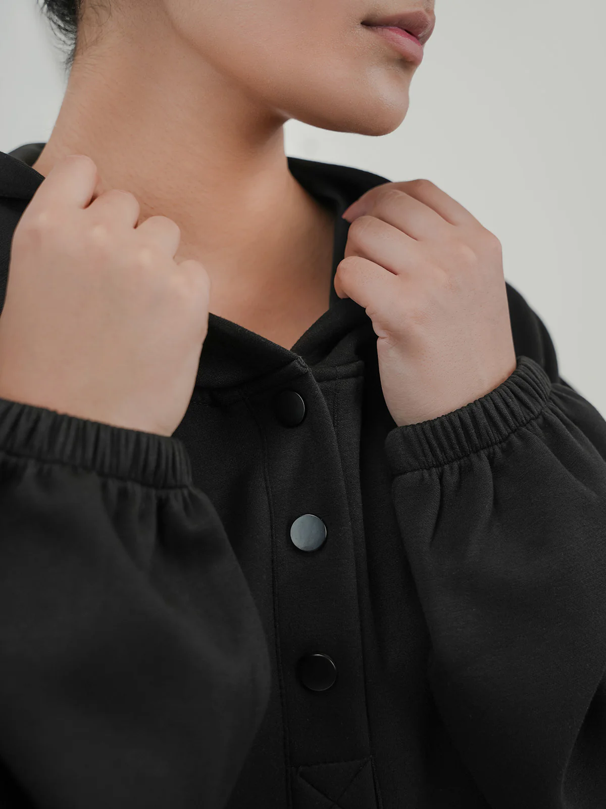 "DAGNY" Casual Regular Fit Fleece Co-Ord Set - Image 5
