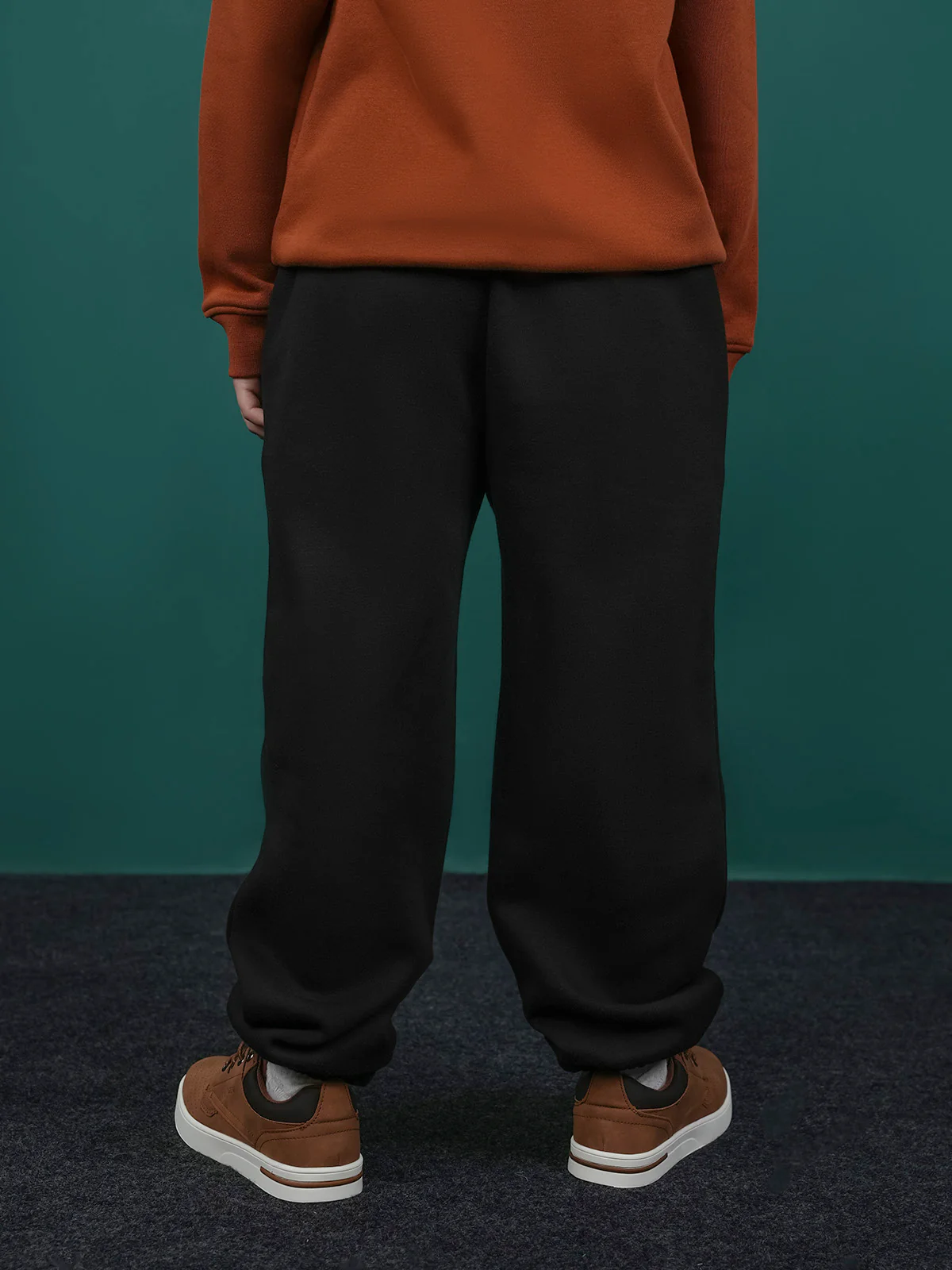 "DAPHNE" Basic Regular Fit Fleece Trouser - Image 4