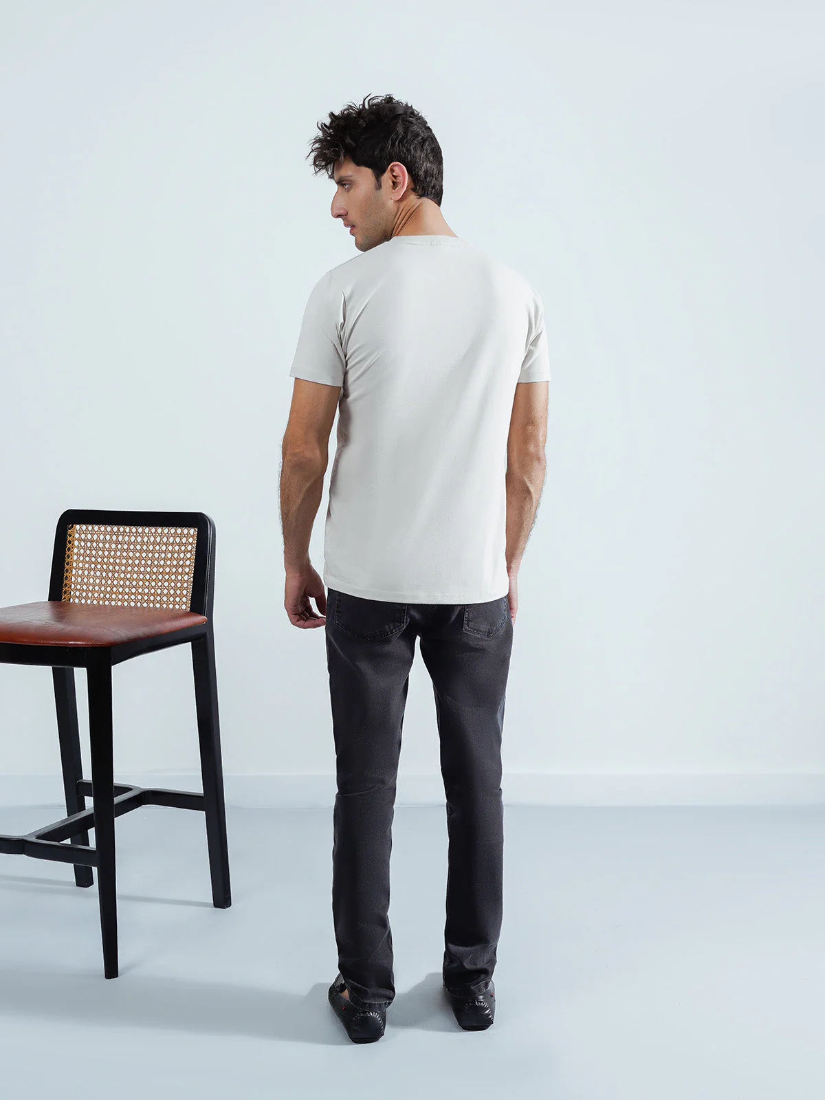 "EVAINE" Graphic Regular Fit T-Shirt - Image 4