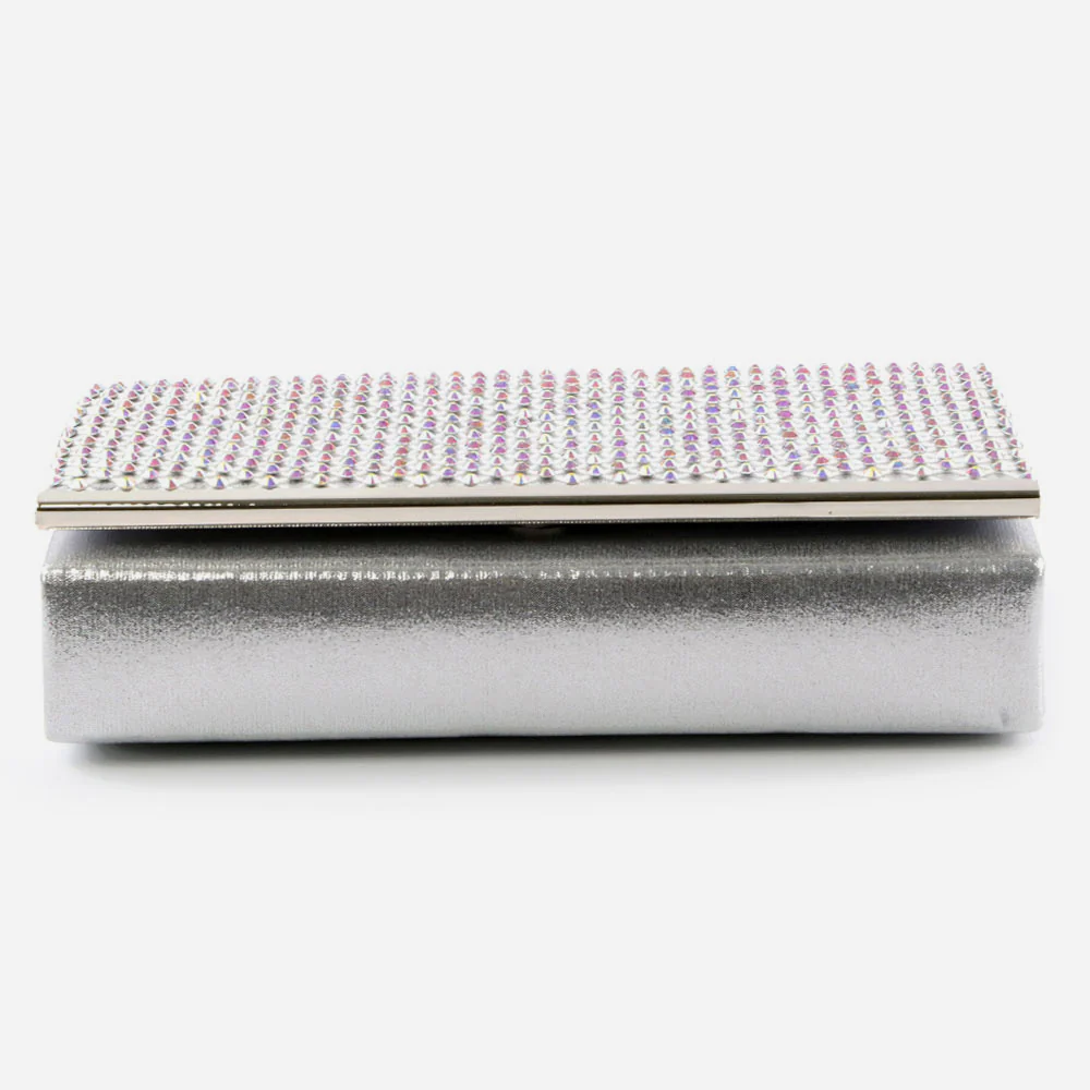 Evening Clutch Bag Wedding Handbag Prom Purse Sparkly Party Bags Diamante Birthday Gifts for Her - Image 2