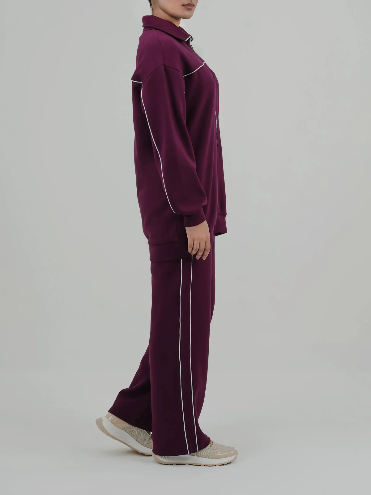 "FAIROZE" Stylish Regular Fit Co-Ord Set - Image 2